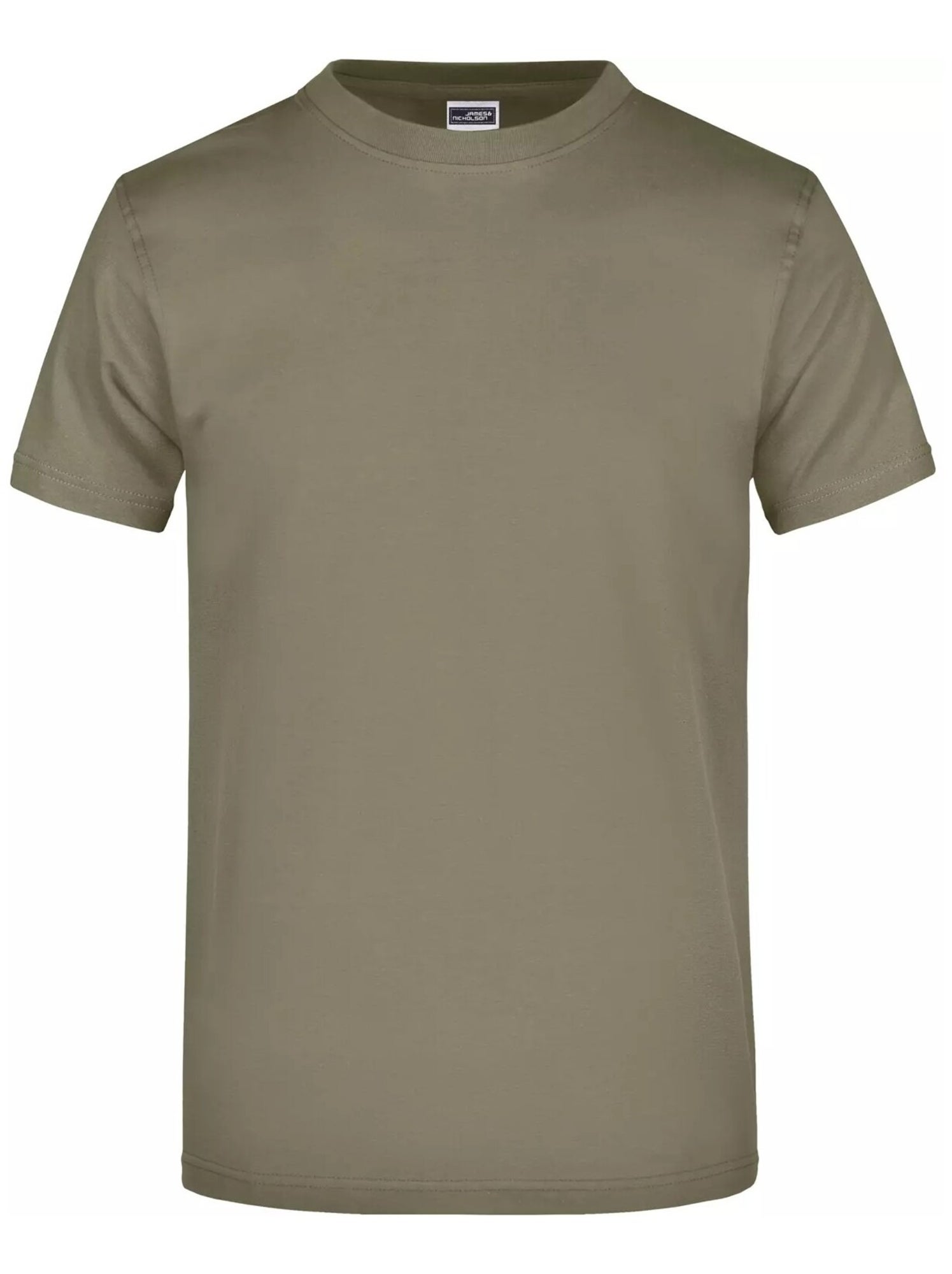 James and Nicholson - T-shirt - Vert olive