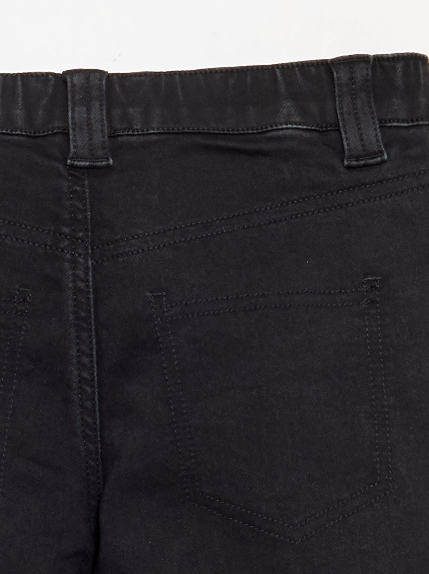 Jean avec ceinture ajustable - collection facile à enfiler - Gris