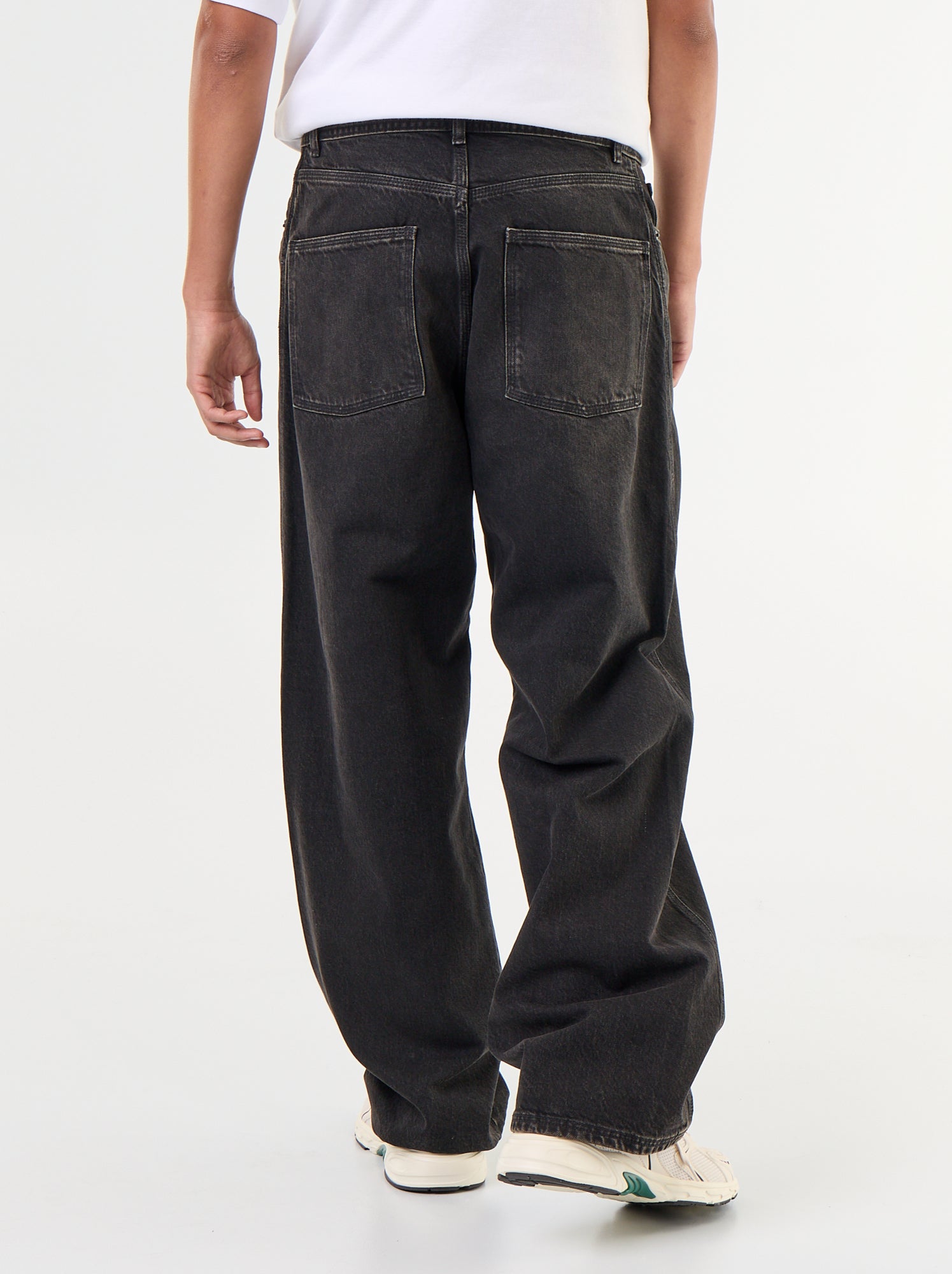 Jean baggy à 5 poches - Noir