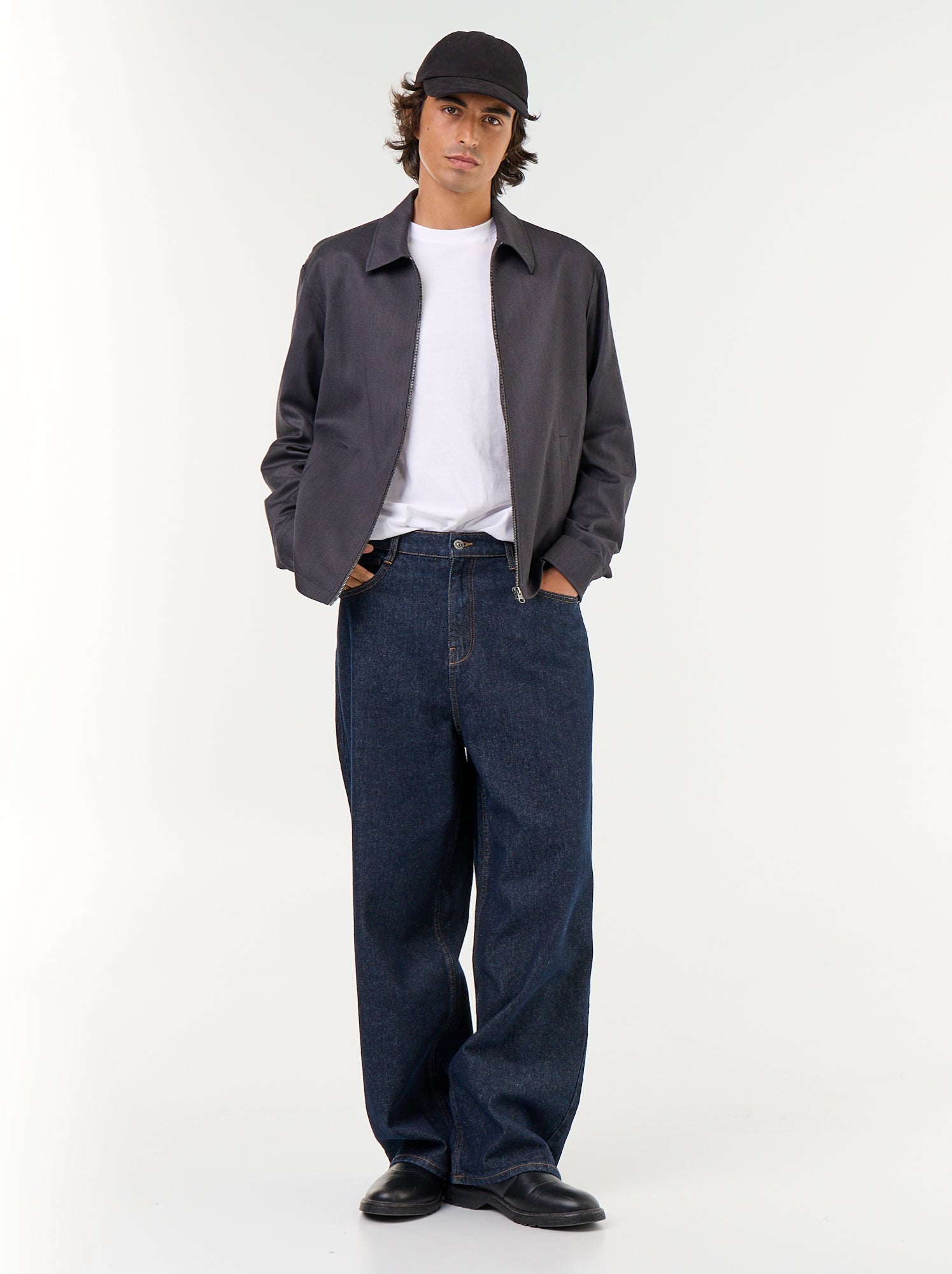 Jean baggy / coupe large - Bleu (FXC73_5)