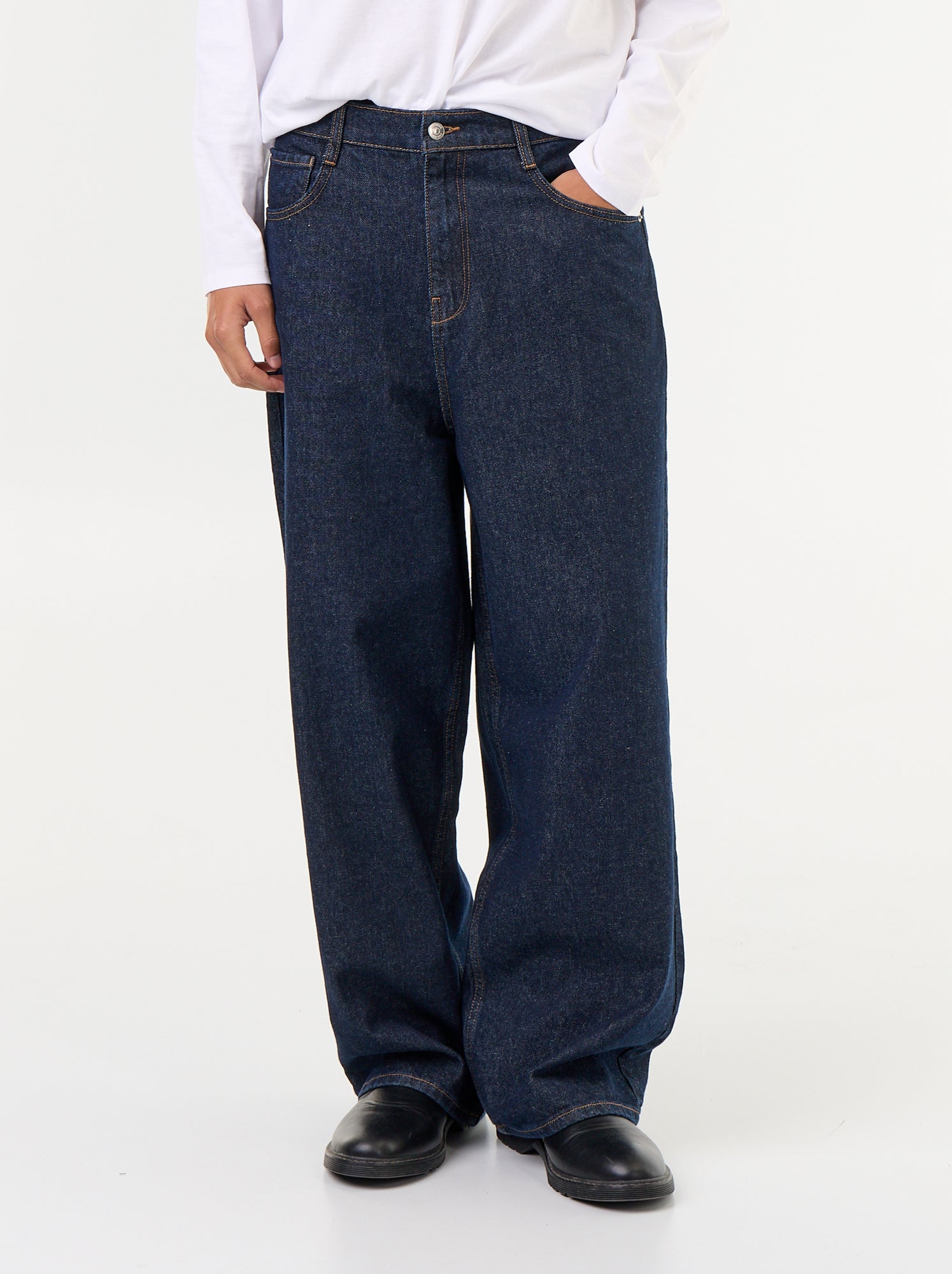 Jean baggy / coupe large - Bleu (FXC73_5)