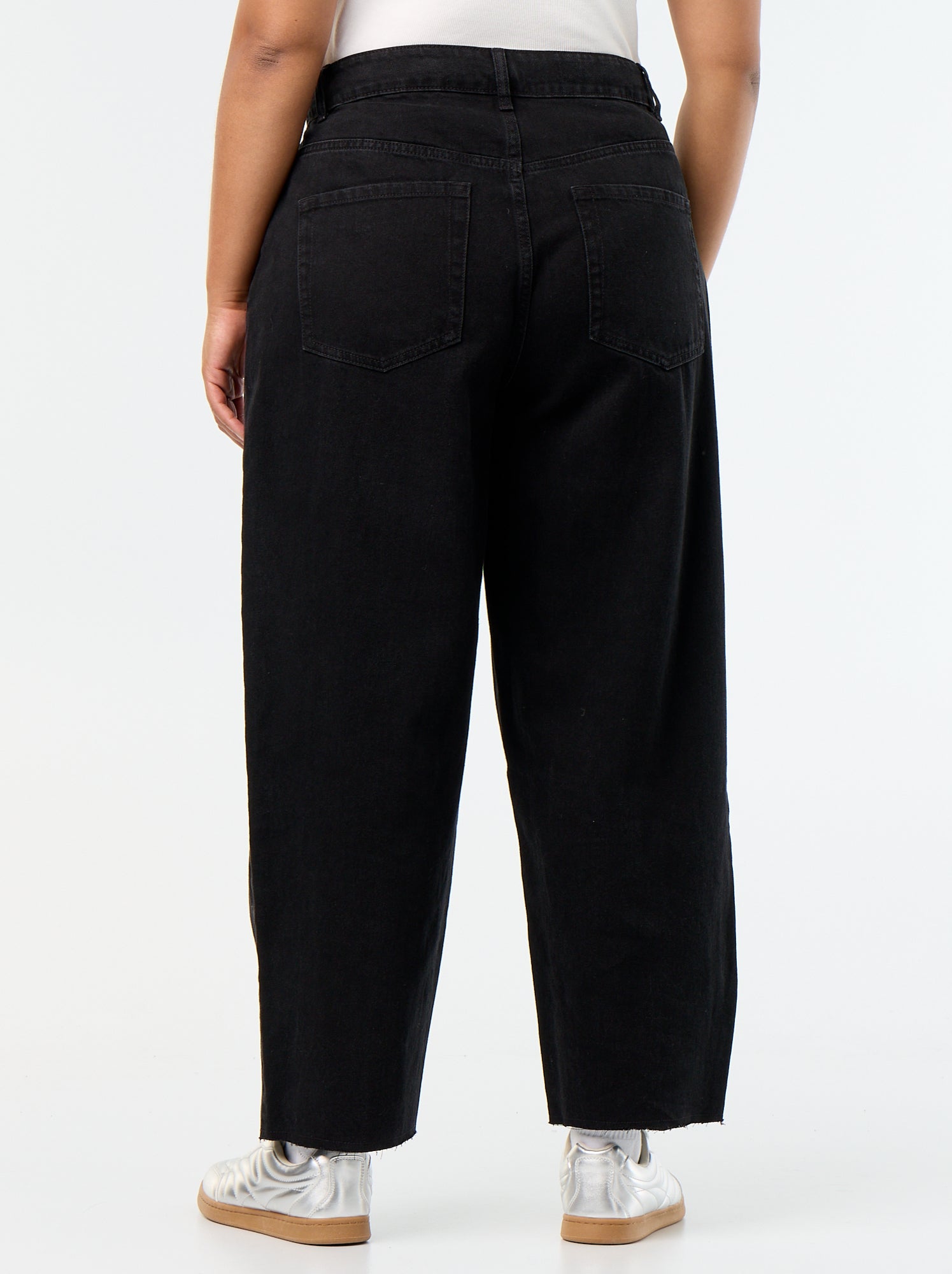 Jean barrel à 5 poches - Gris (GJL09_2)