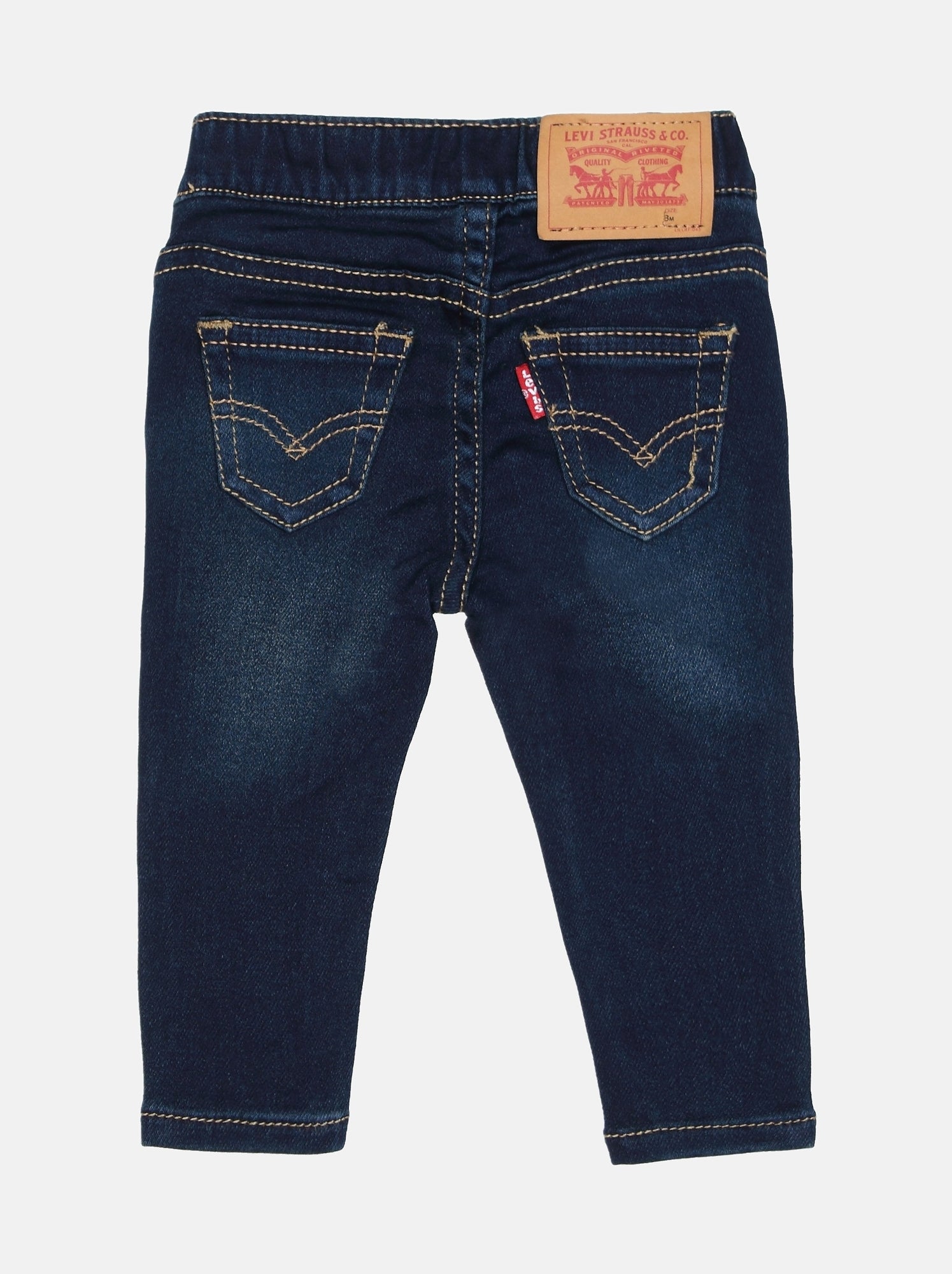 Jean Bébé taille élastique - Levi's Kids - Bleu foncé