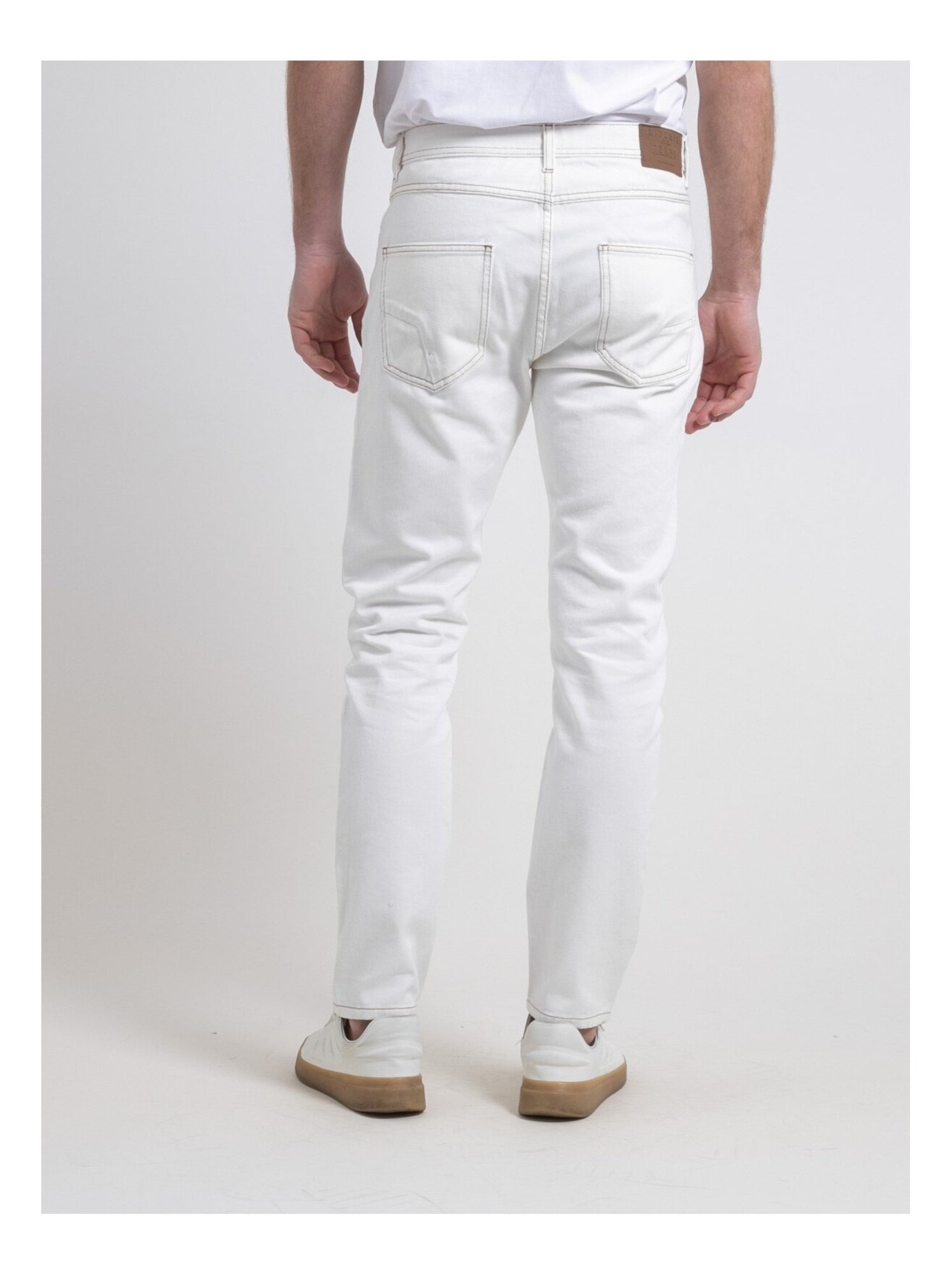 Jean blanc coupe droite SISKA - Blanc