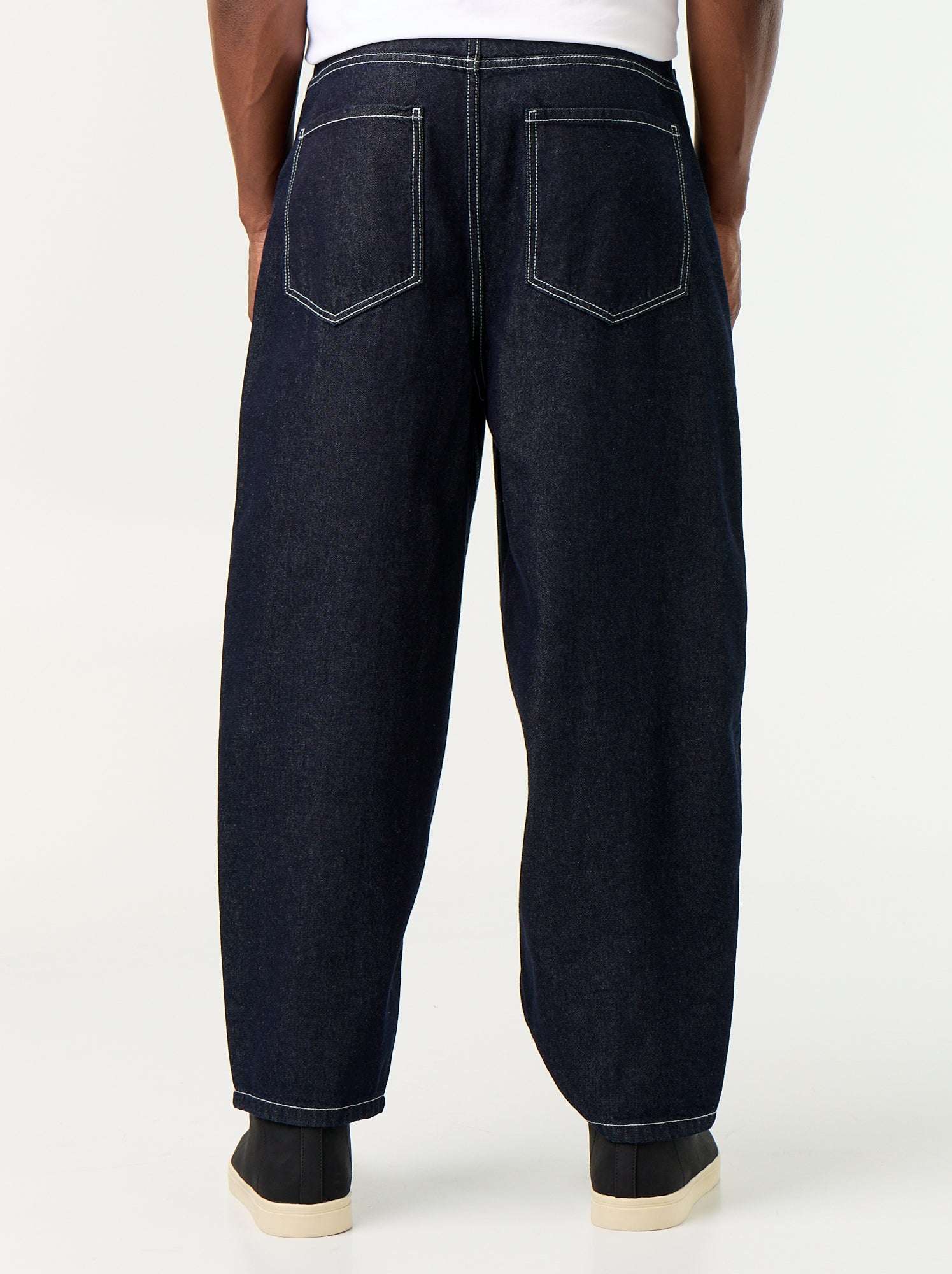 Jean coupe large 5 poches - Bleu (GJK31_2)