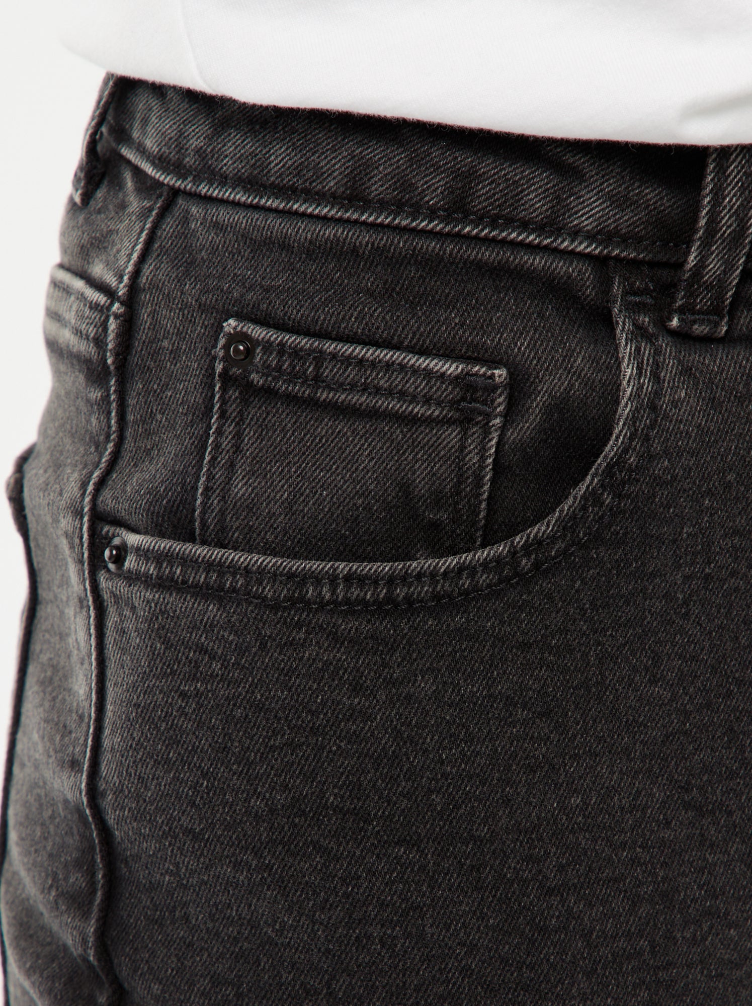 Jean coupe mom - L30 - Noir (DOQ41_1)