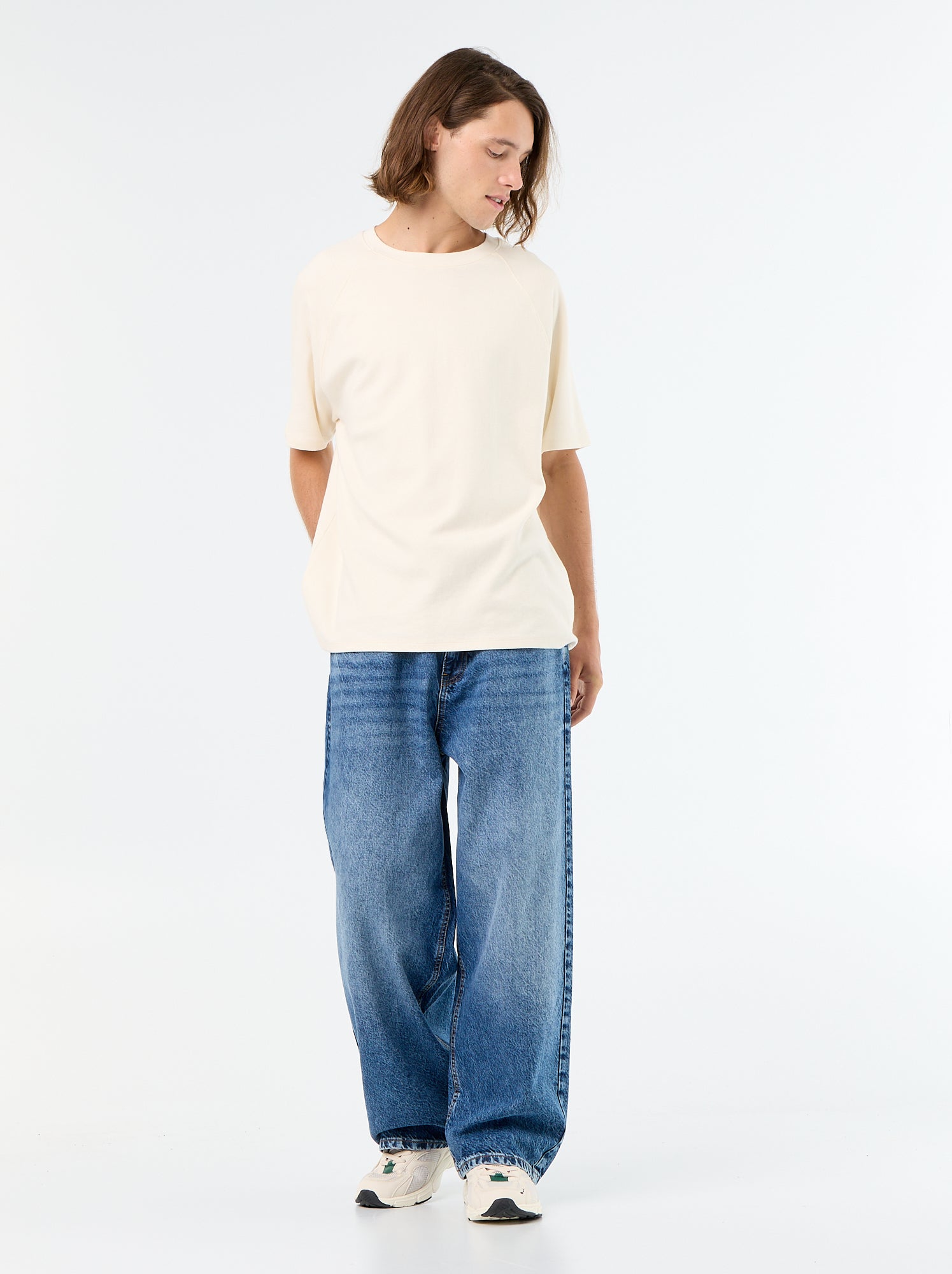 Jean coupe super baggy - Bleu (GJN53_3)