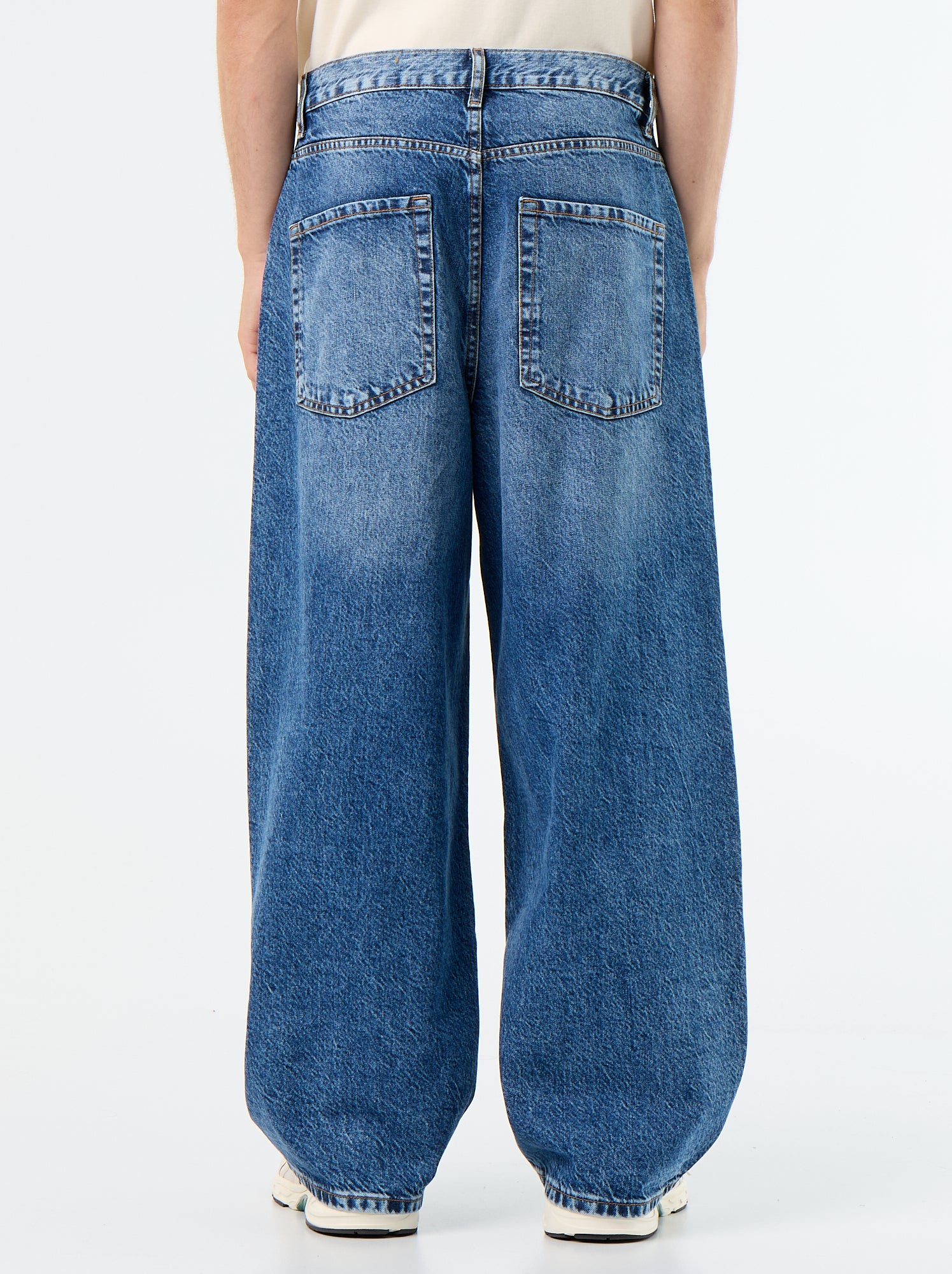 Jean coupe super baggy - Bleu (GJN53_3)