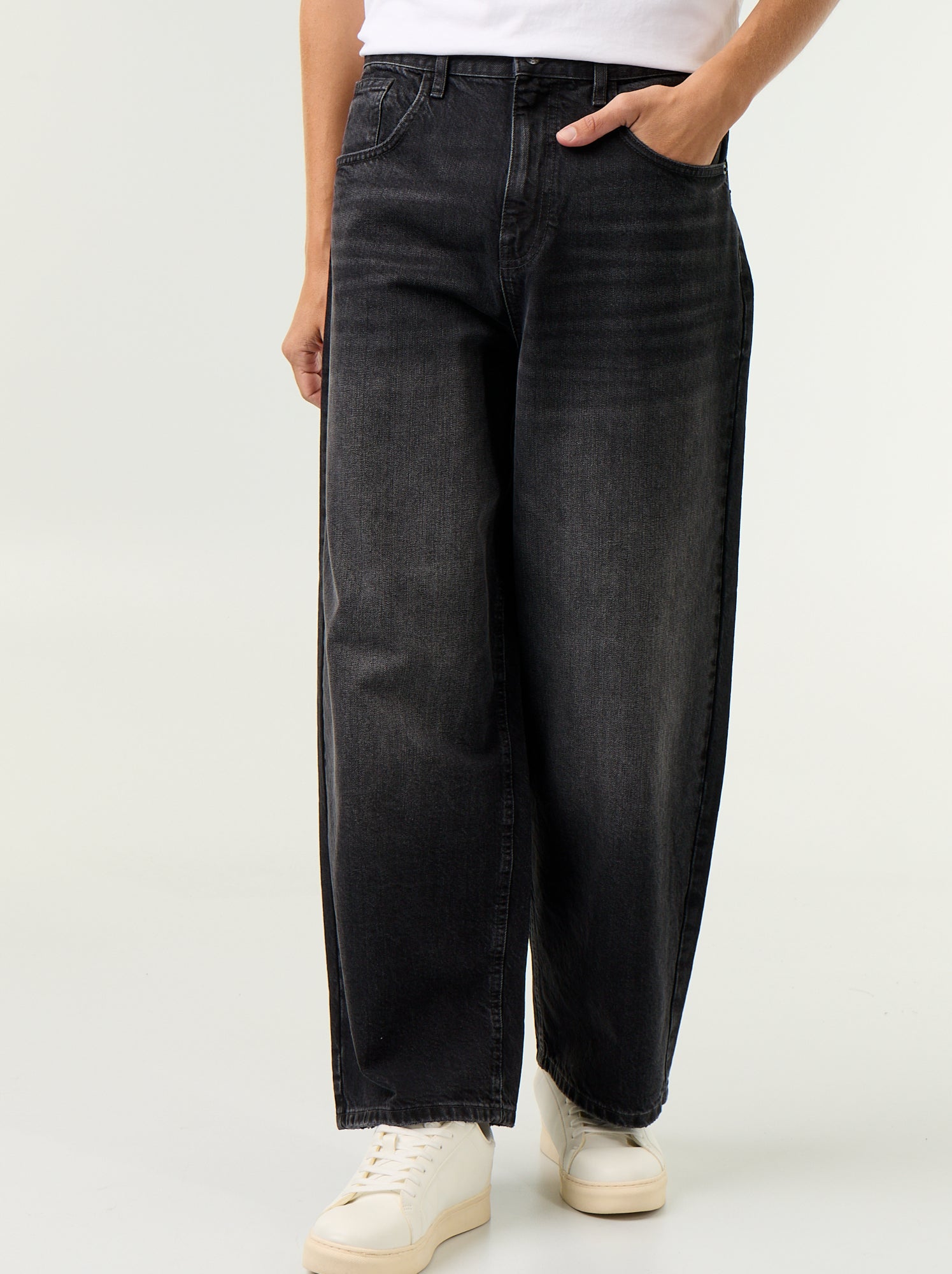 Jean coupe super baggy - Noir