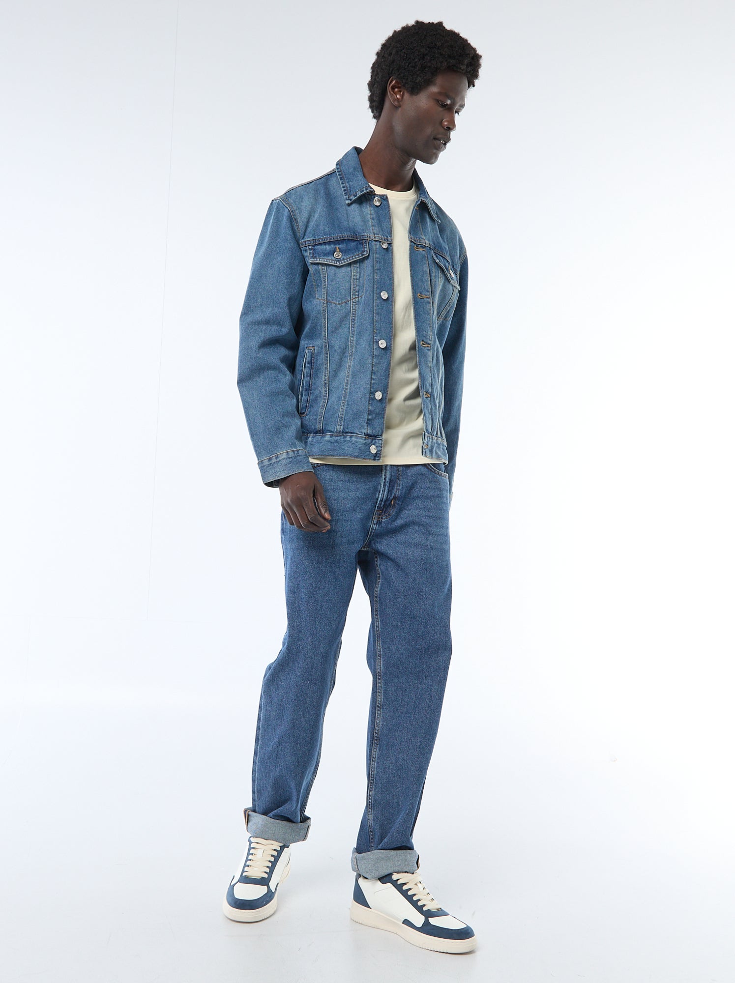 Jean droit - L34 - New Stone