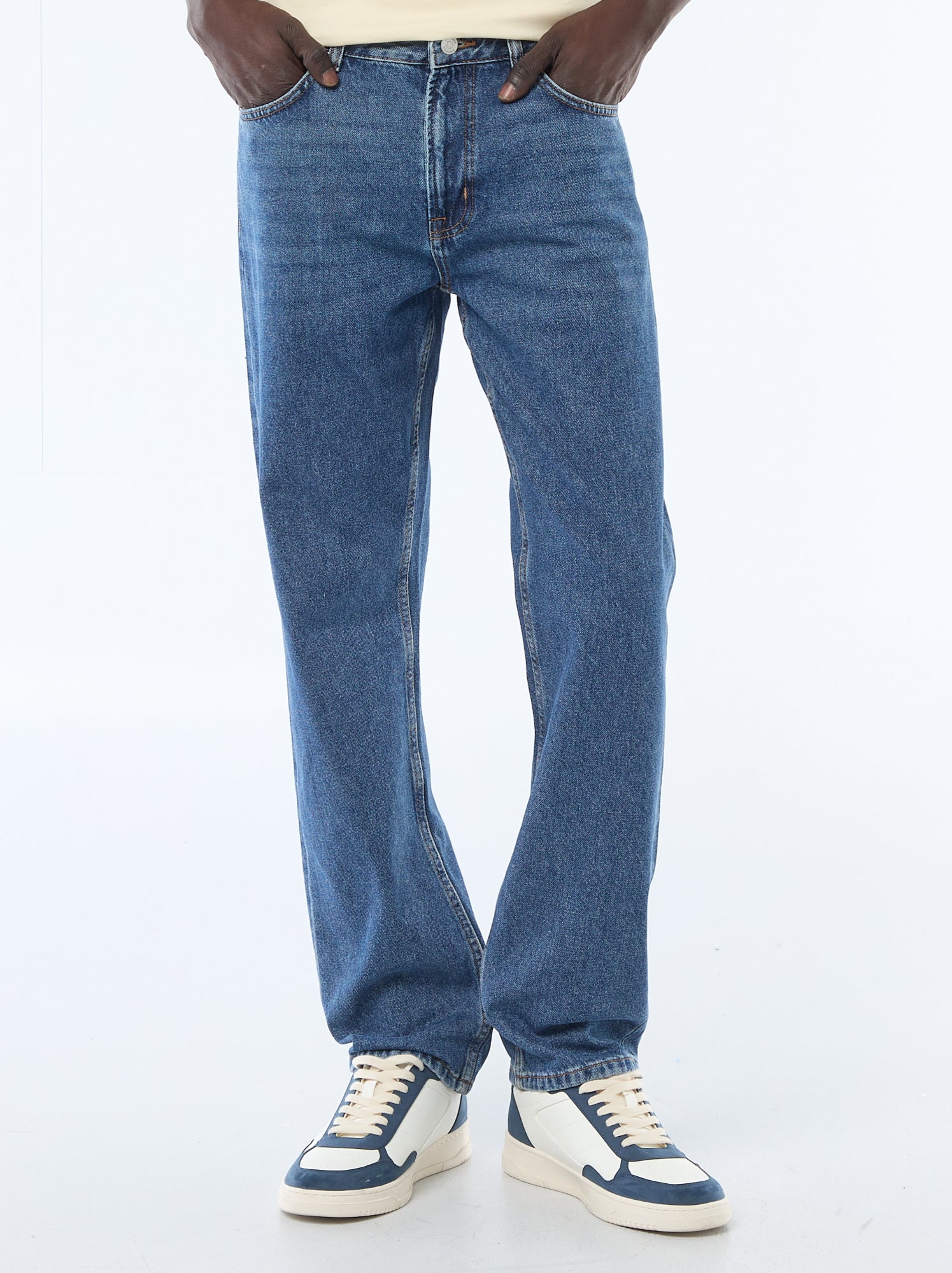 Jean droit - L34 - New Stone