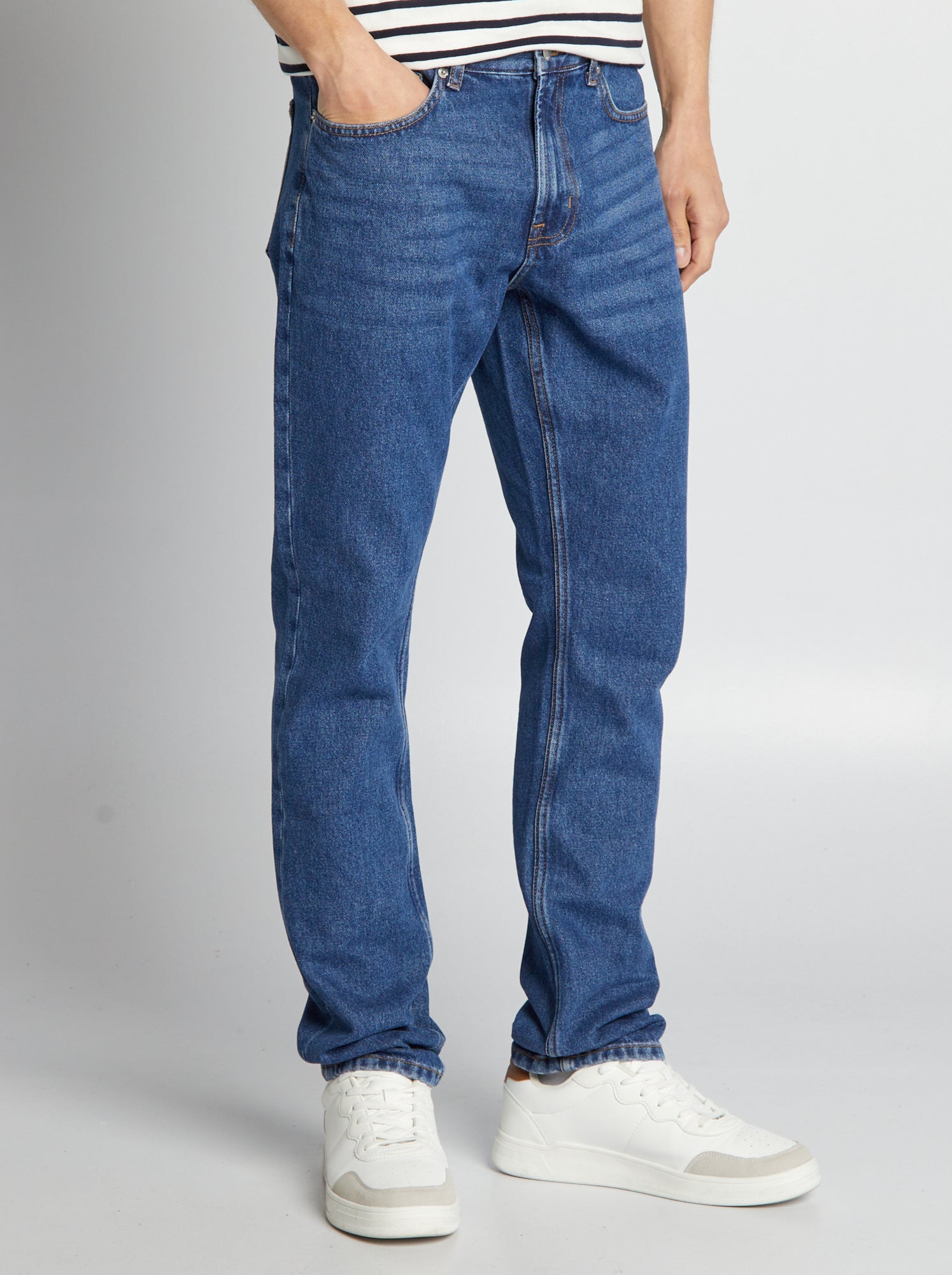 Jean droit - L34 - New Stone