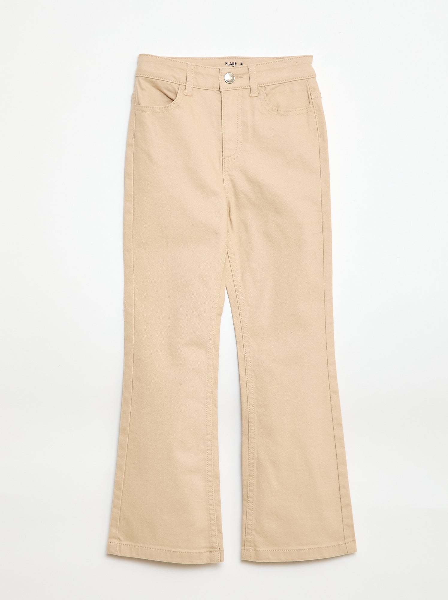 Jean flare classique - Beige