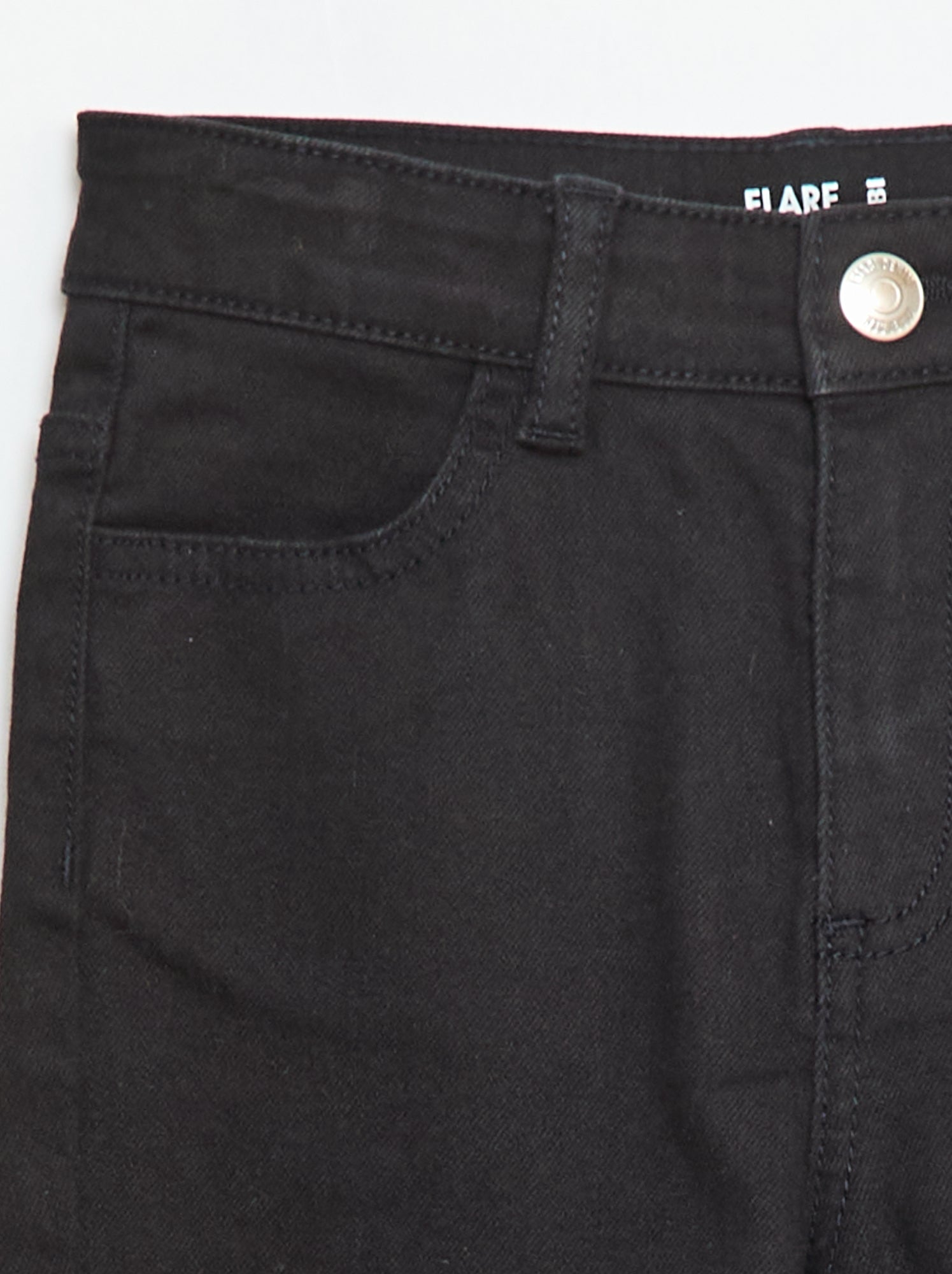 Jean flare classique - Noir