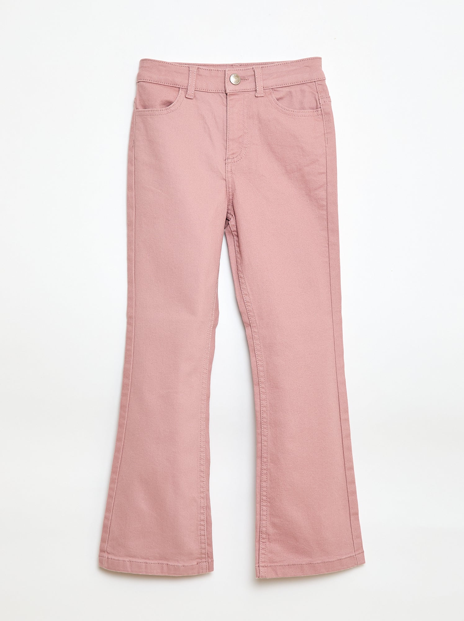 Jean flare classique - Rose