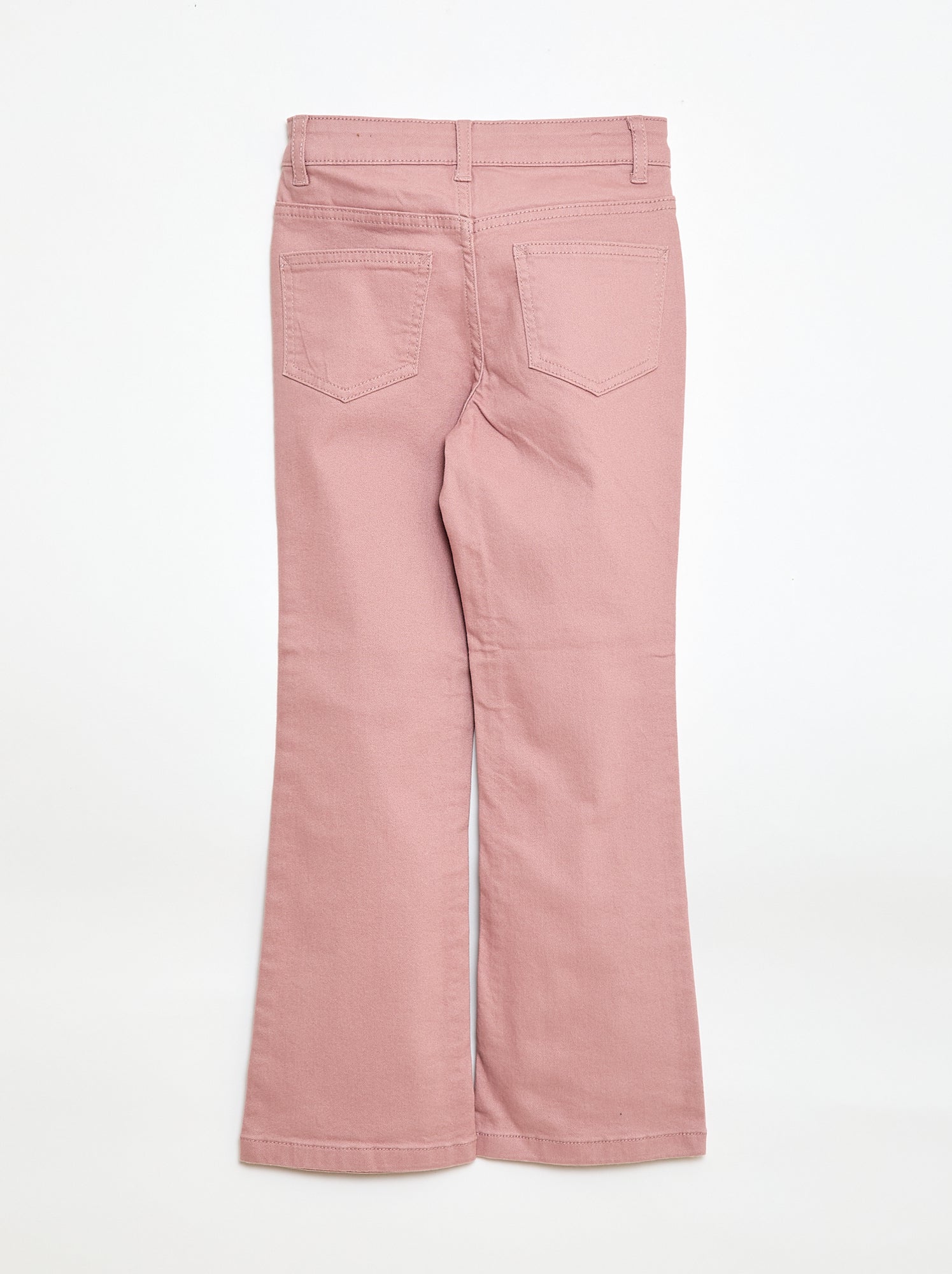 Jean flare classique - Rose