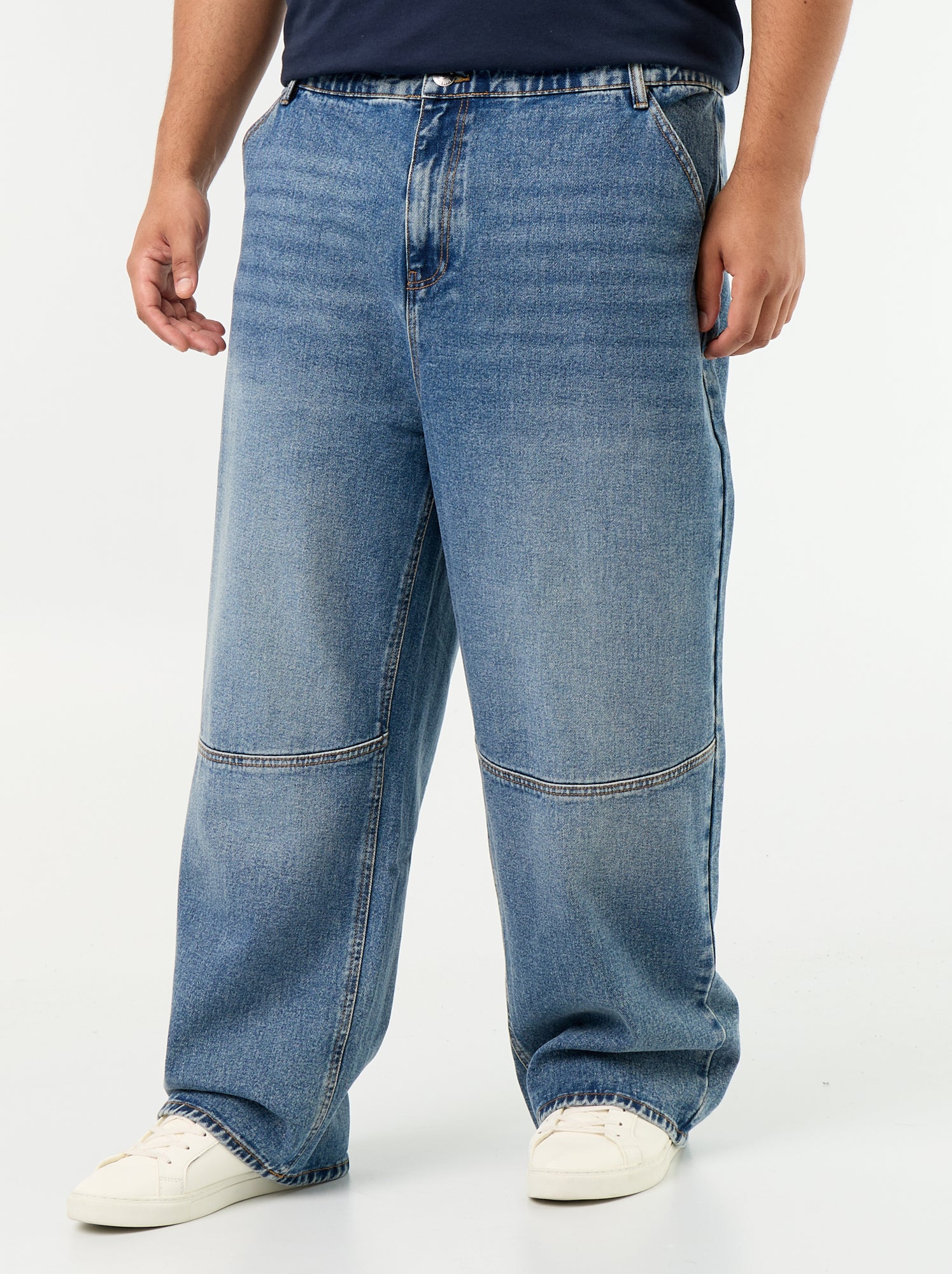 Jean large coupe carpenter - Bleu