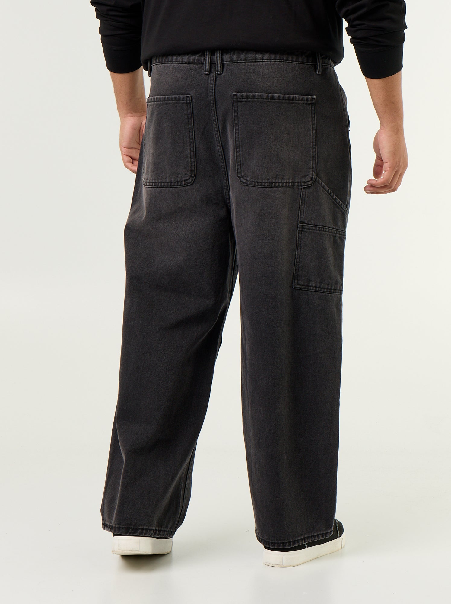 Jean large coupe carpenter - Noir