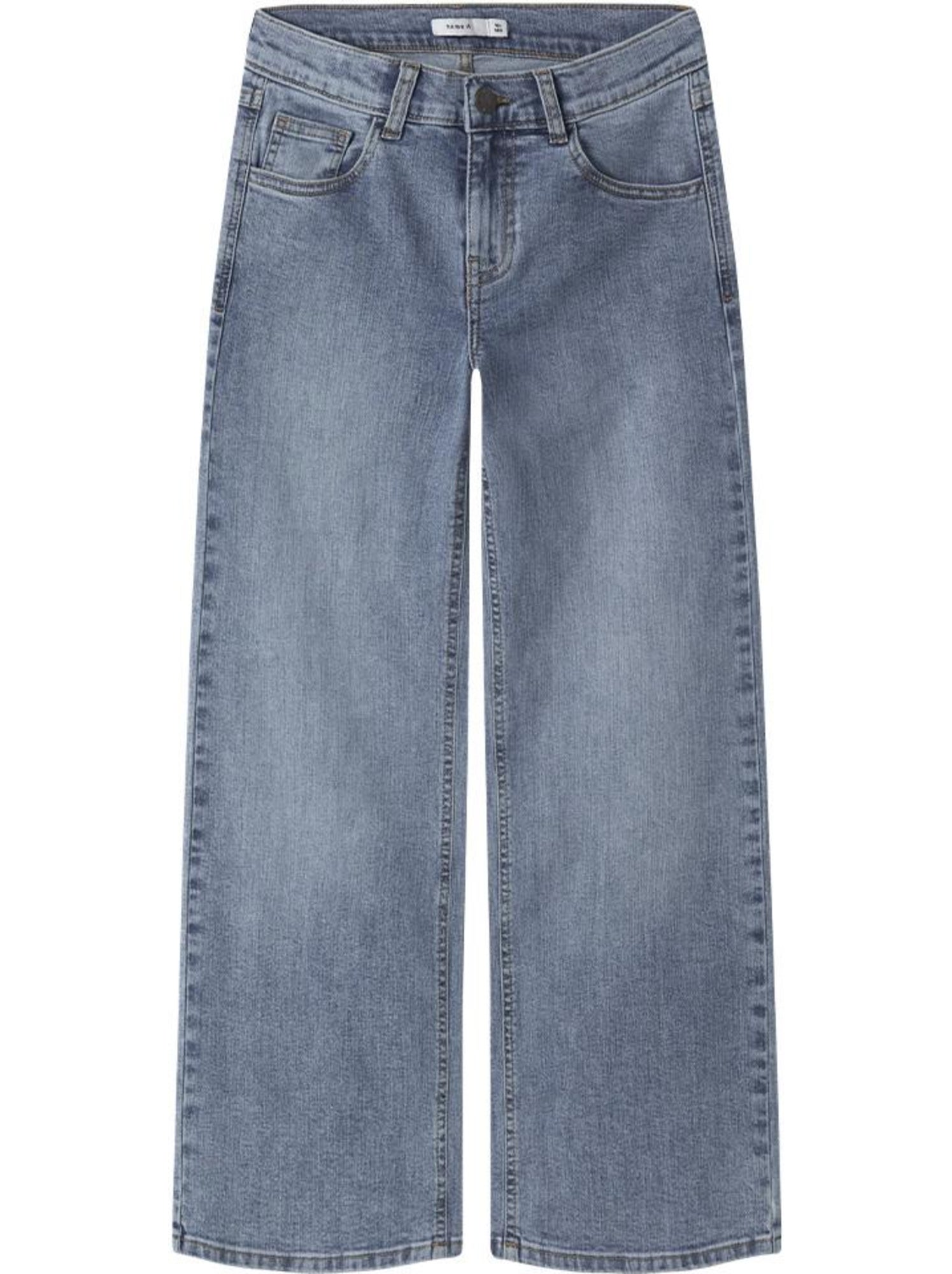 Jean large fille name it - Bleu