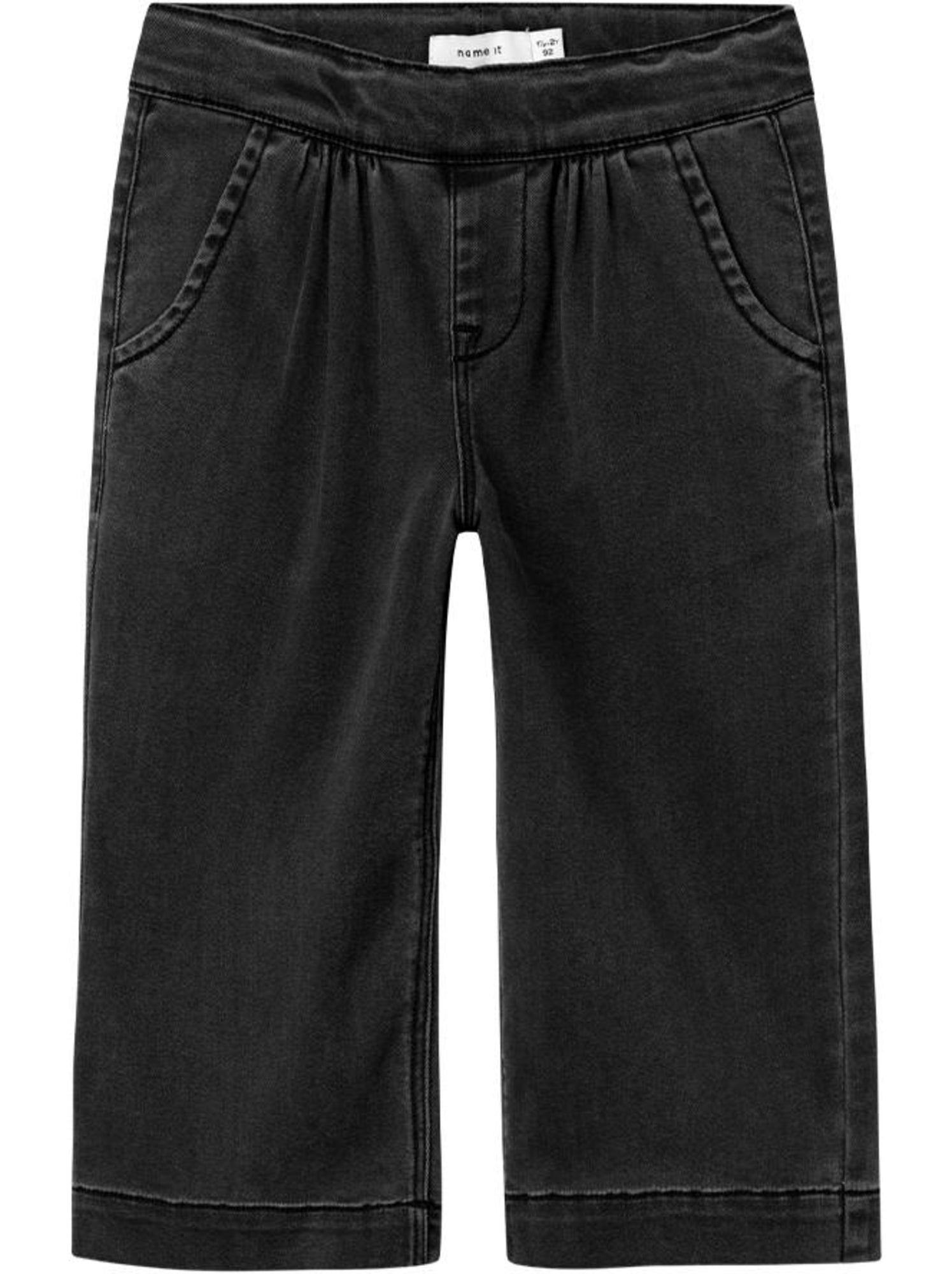 Jean large fille name it - Noir
