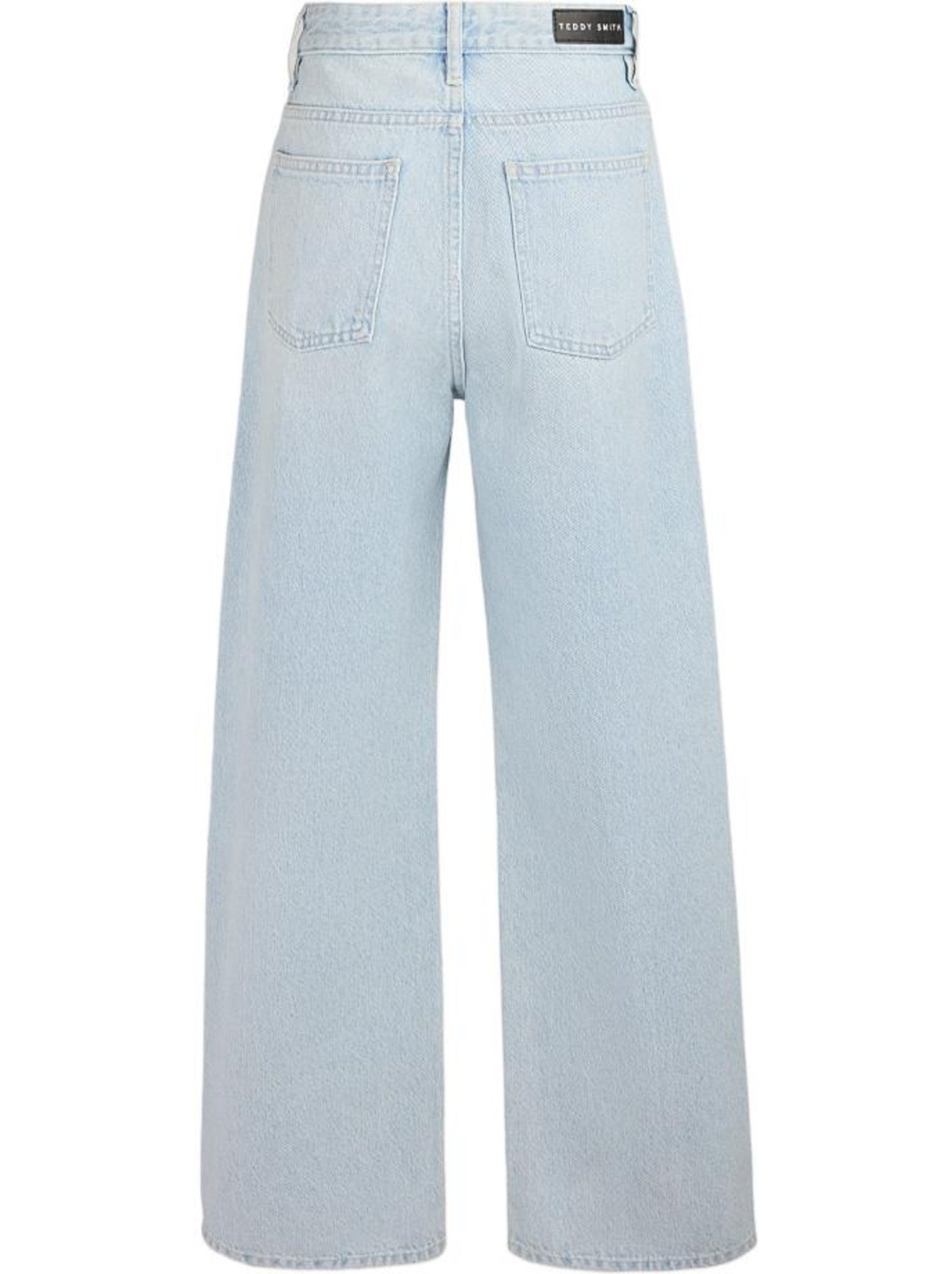 Jean large fille teddy smith - Bleu
