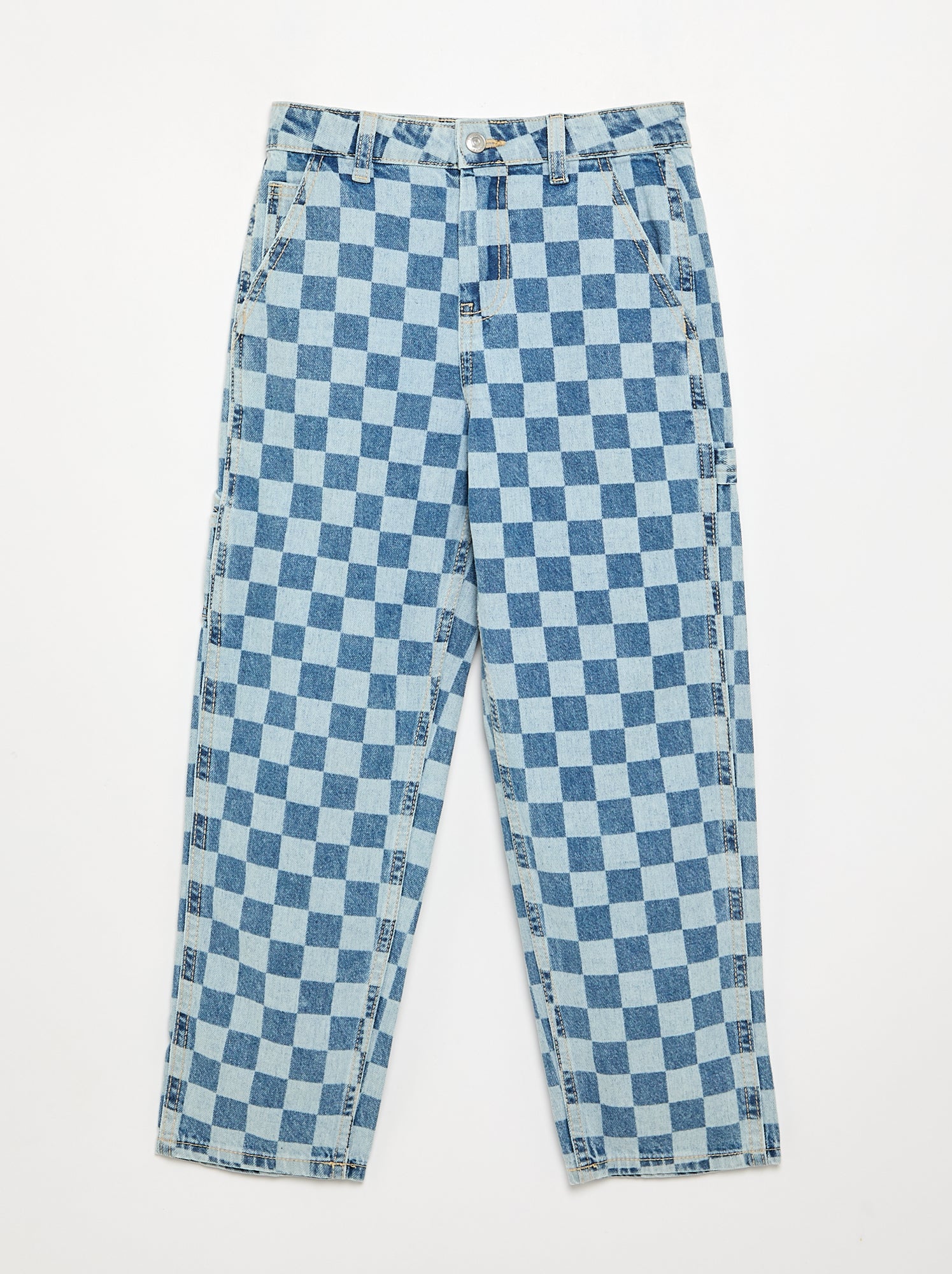 Jean large style carpenter - Bleu (GJK37_1)