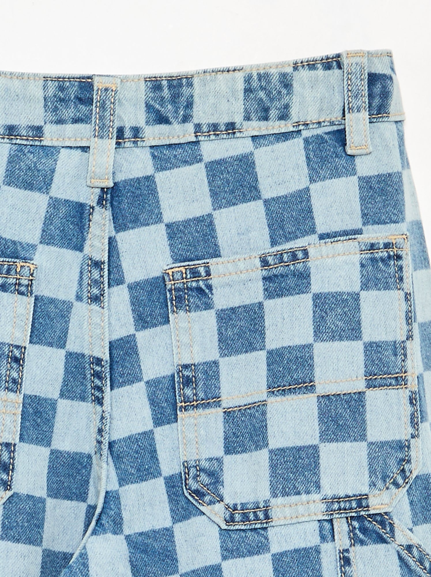 Jean large style carpenter - Bleu (GJK37_1)