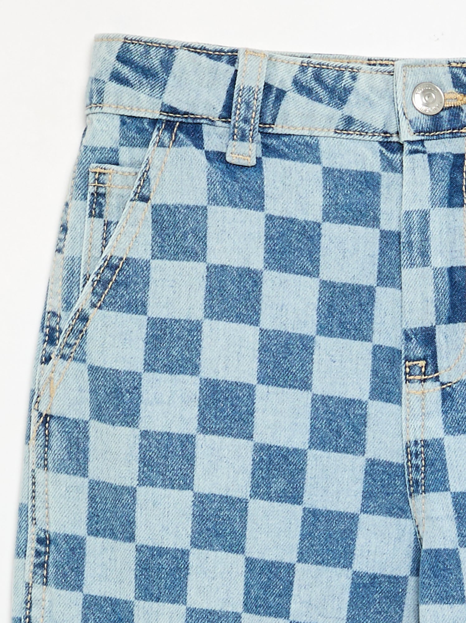 Jean large style carpenter - Bleu (GJK37_1)