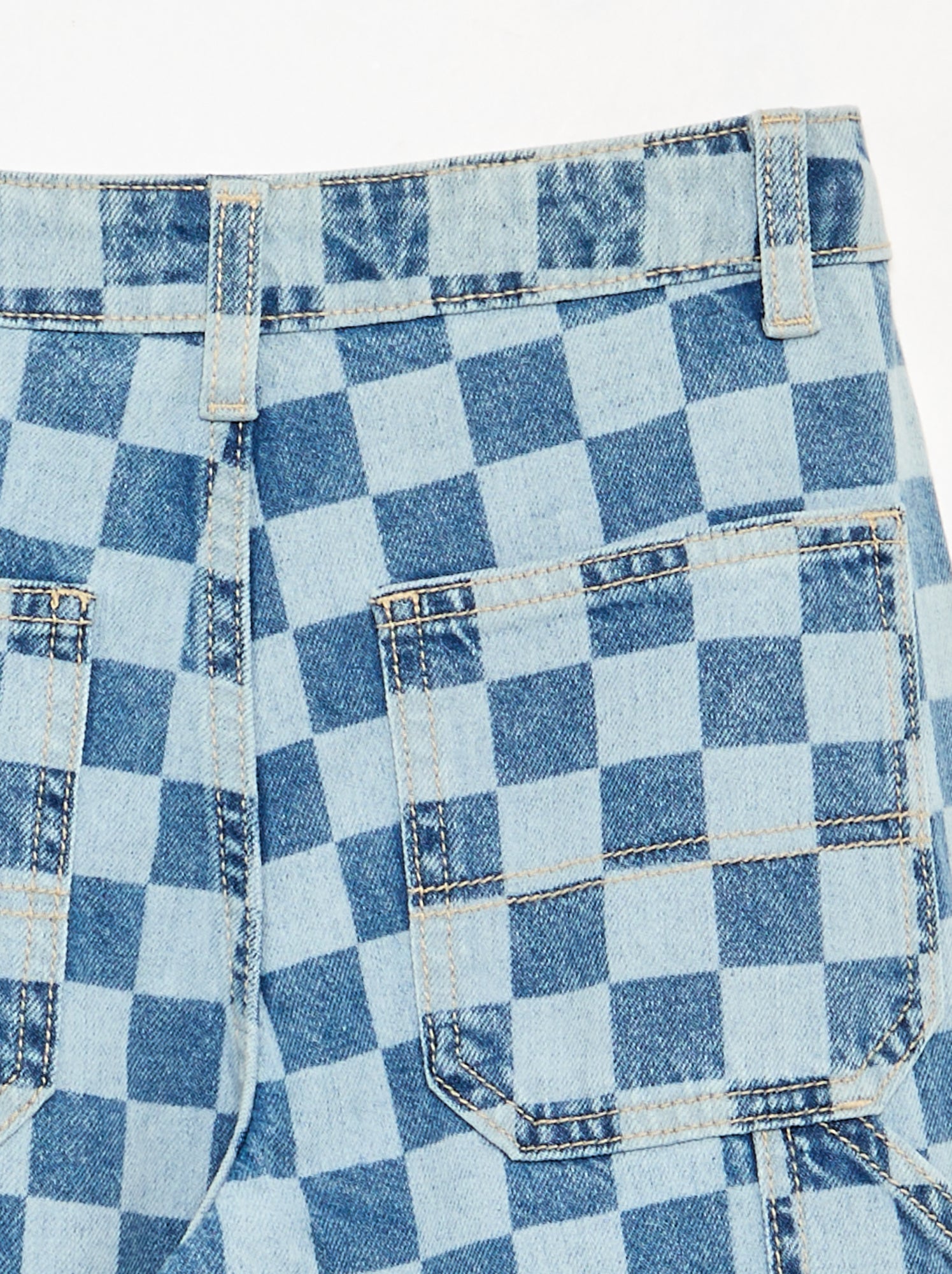 Jean large style carpenter - Bleu (GJK37_1)