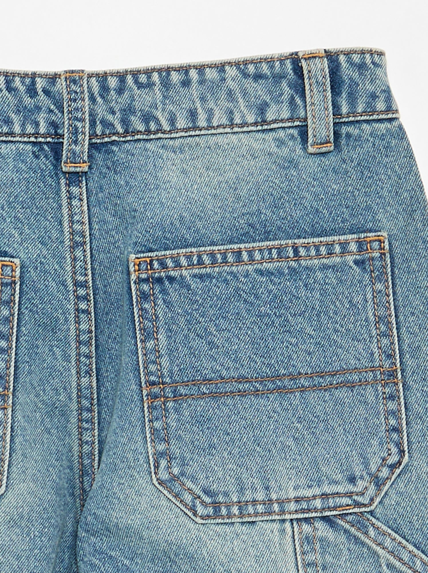 Jean large style carpenter - Bleu (GJK37_2)