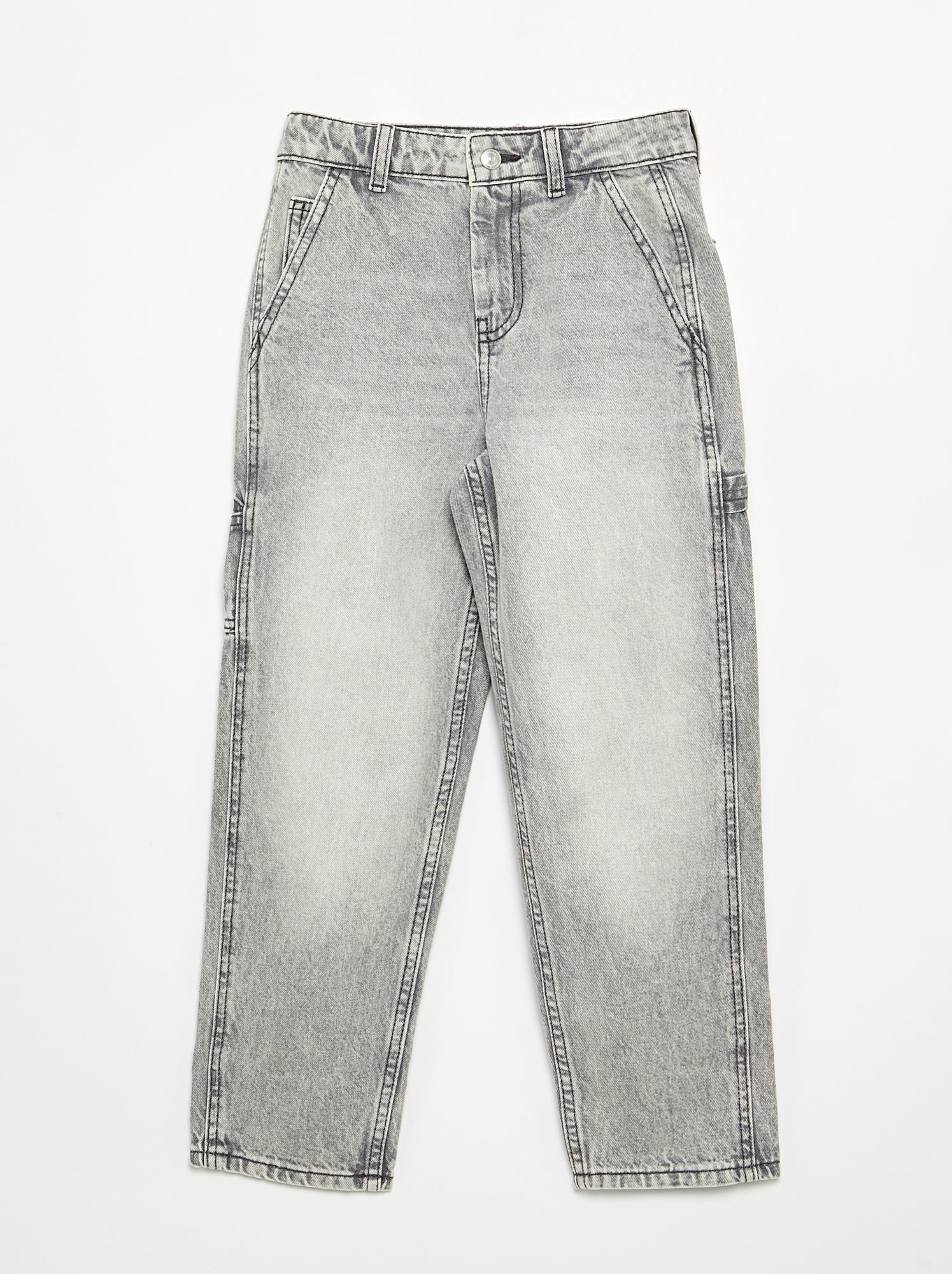Jean large style carpenter - Gris (GJK37_3)
