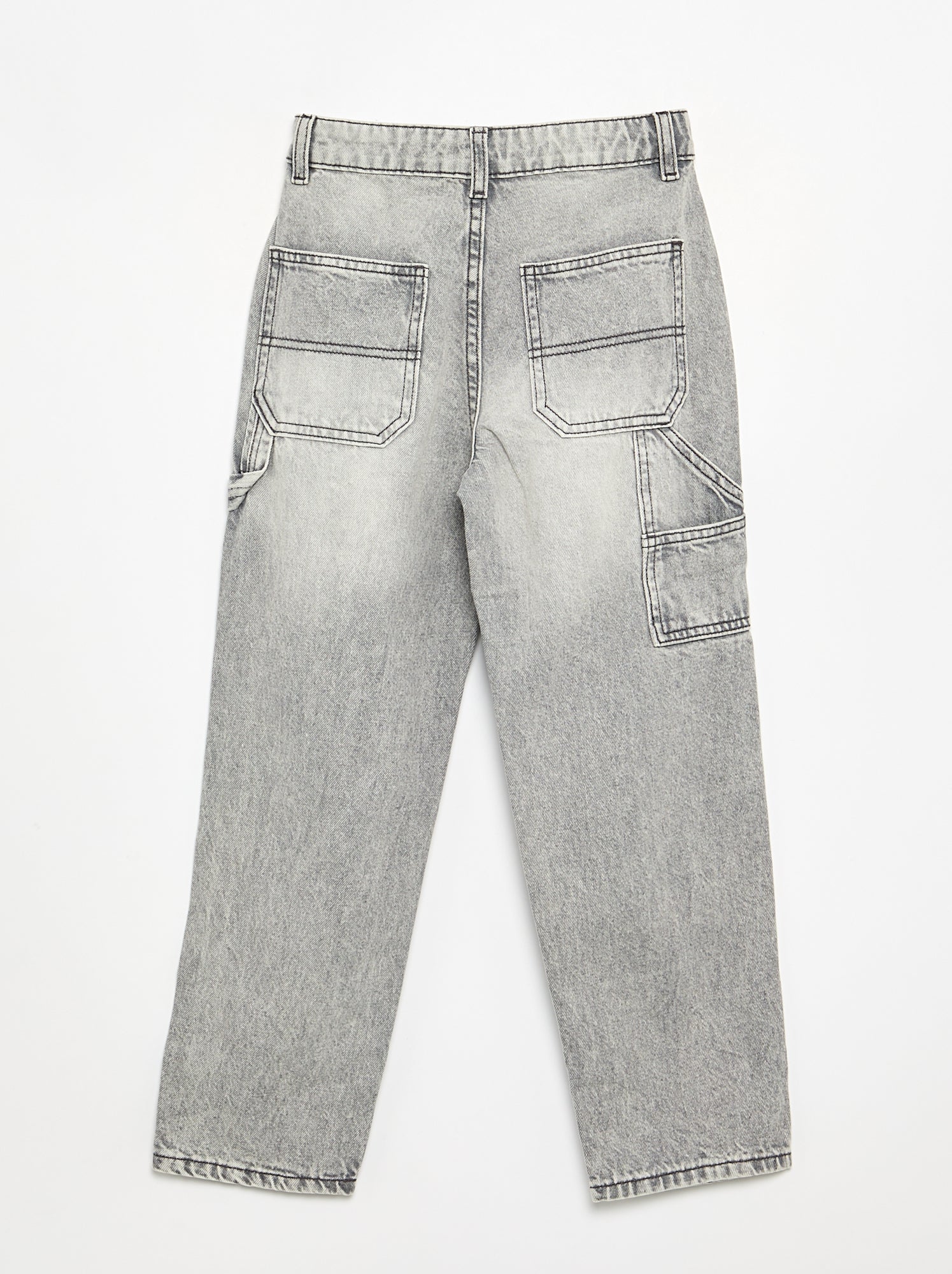 Jean large style carpenter - Gris (GJK37_3)