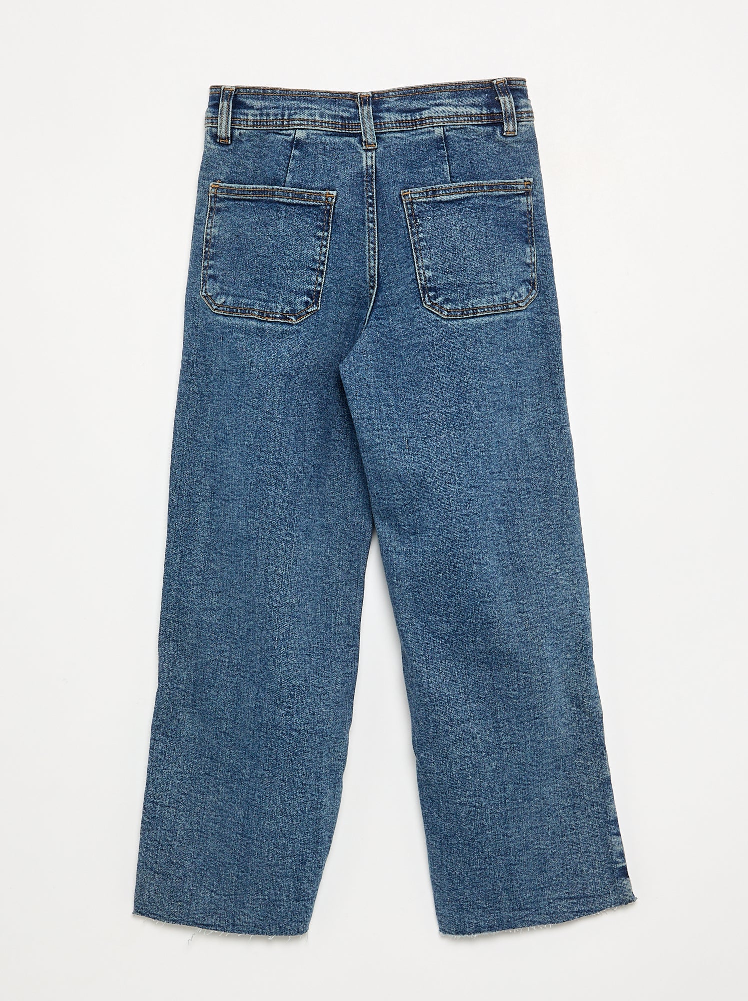 Jean large / wide-leg - Bleu
