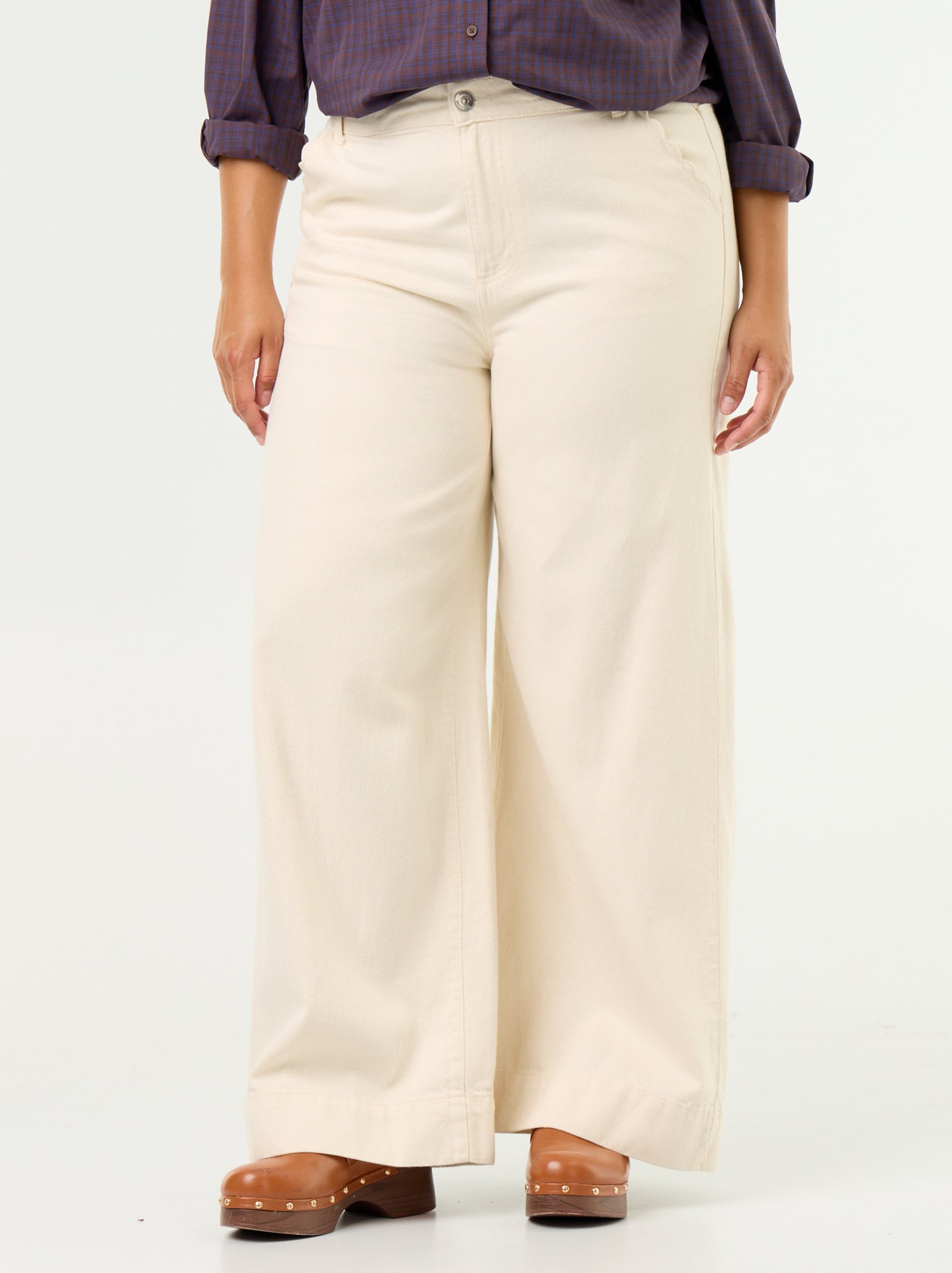 Jean / pantalon denim - Blanc