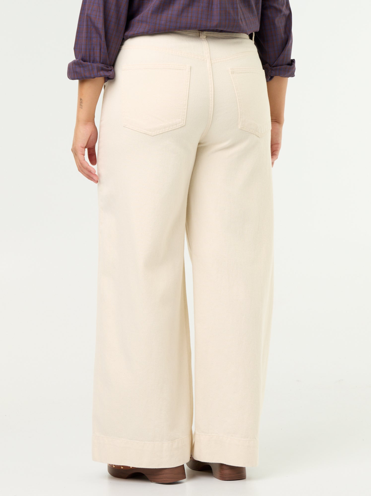 Jean / pantalon denim - Blanc