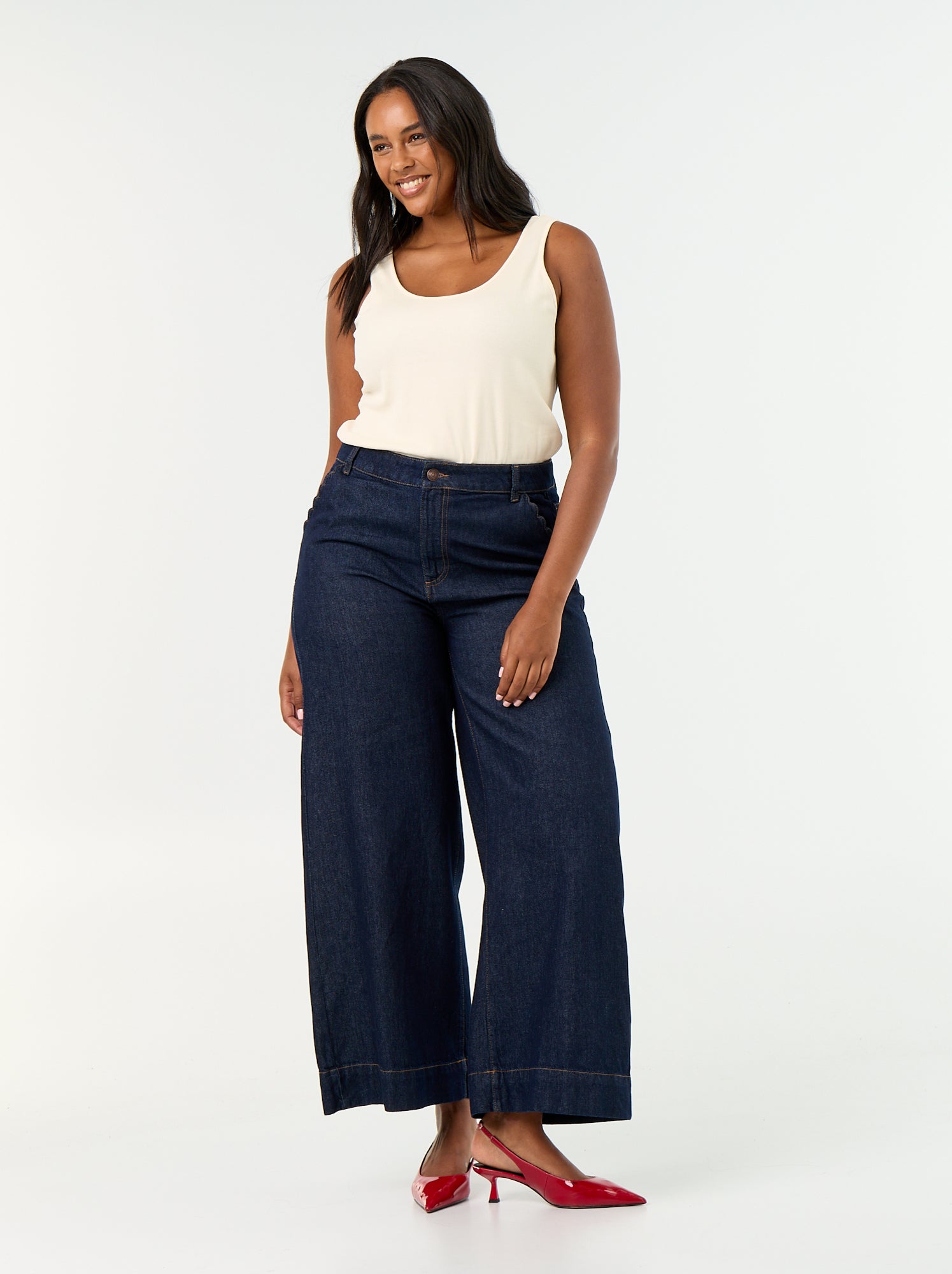 Jean / pantalon denim - Bleu (GJL32_1)