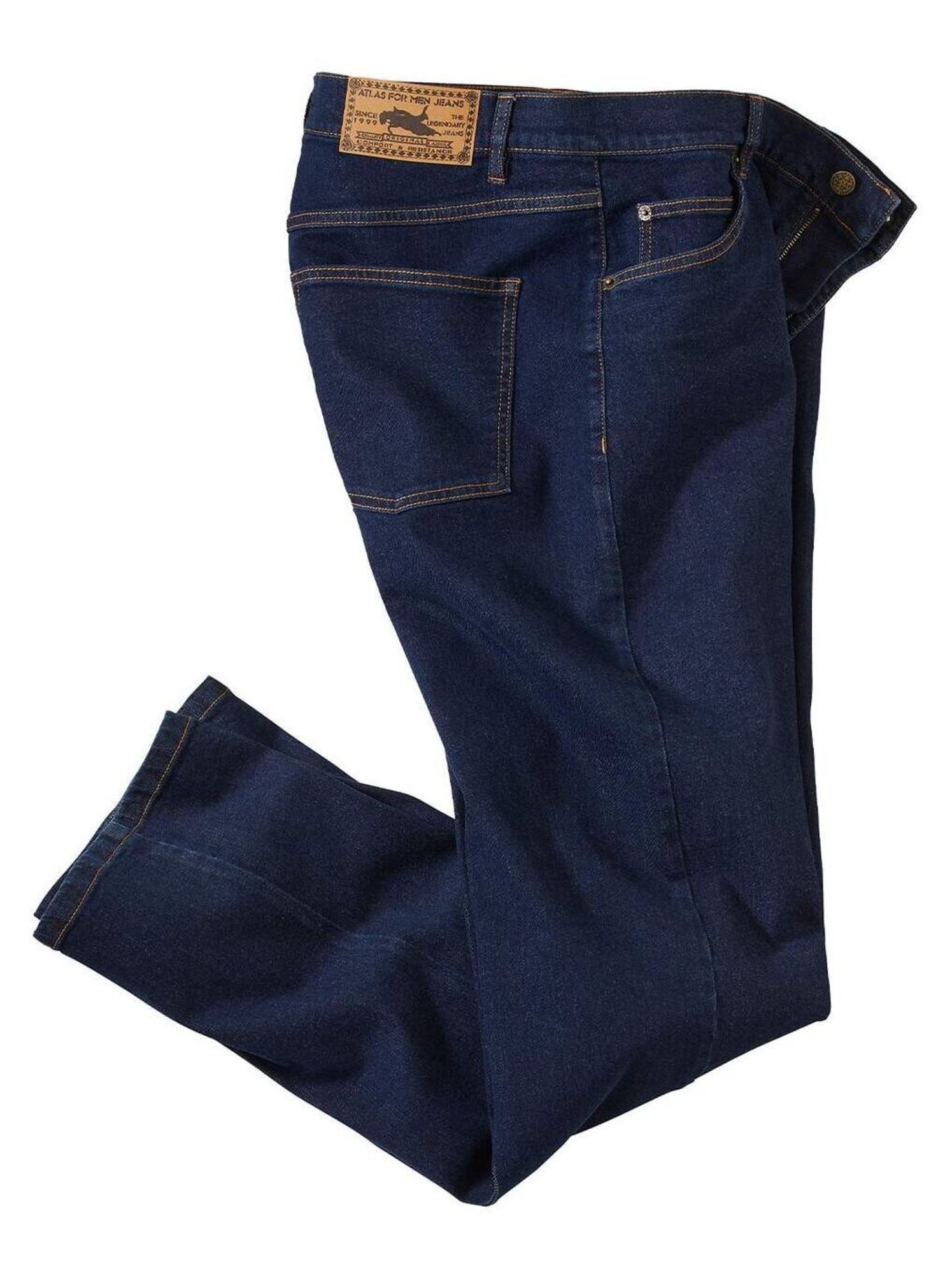 Jean Regular - ATLAS FOR MEN - Bleu foncé