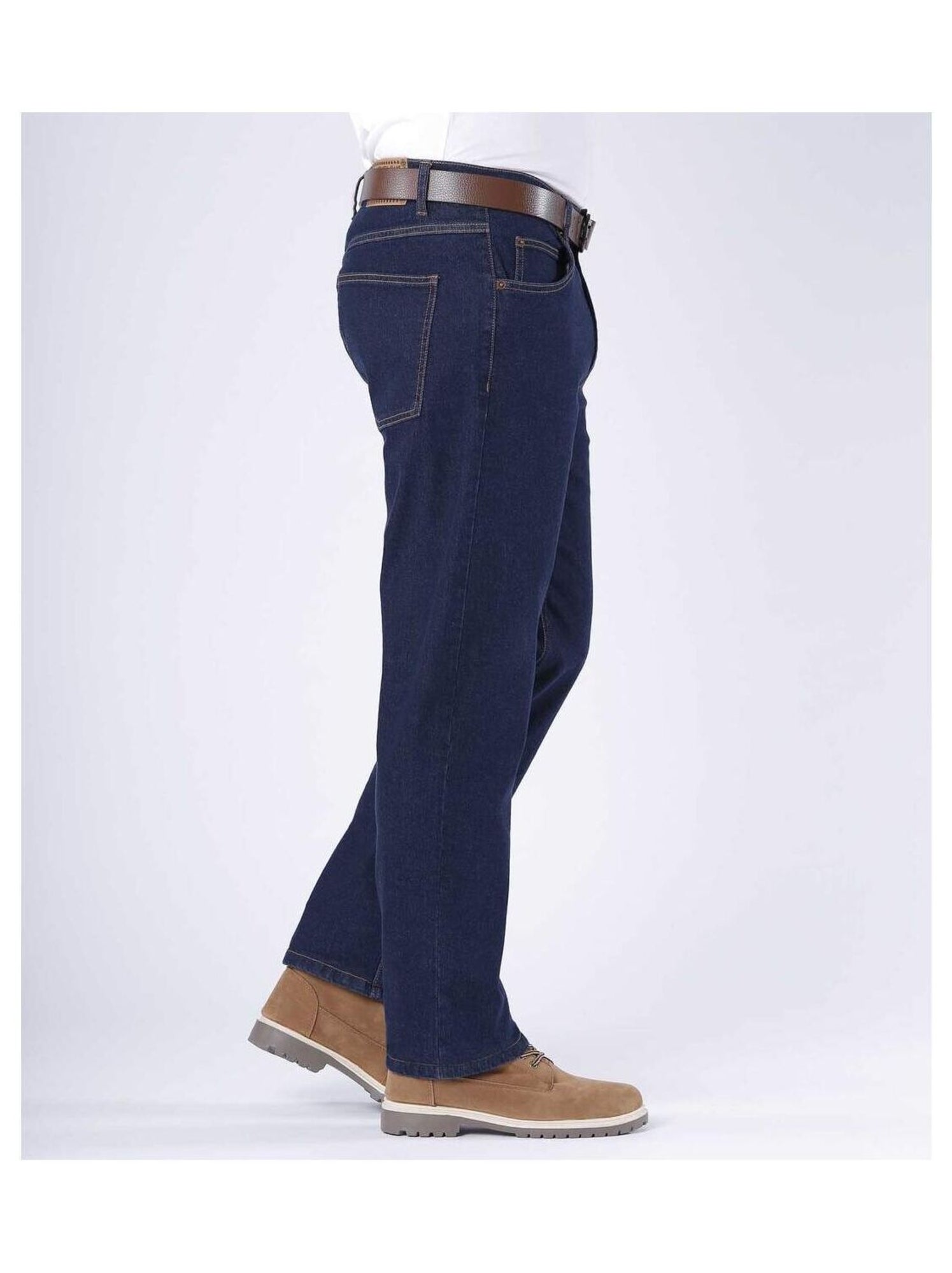 Jean Regular - ATLAS FOR MEN - Bleu foncé