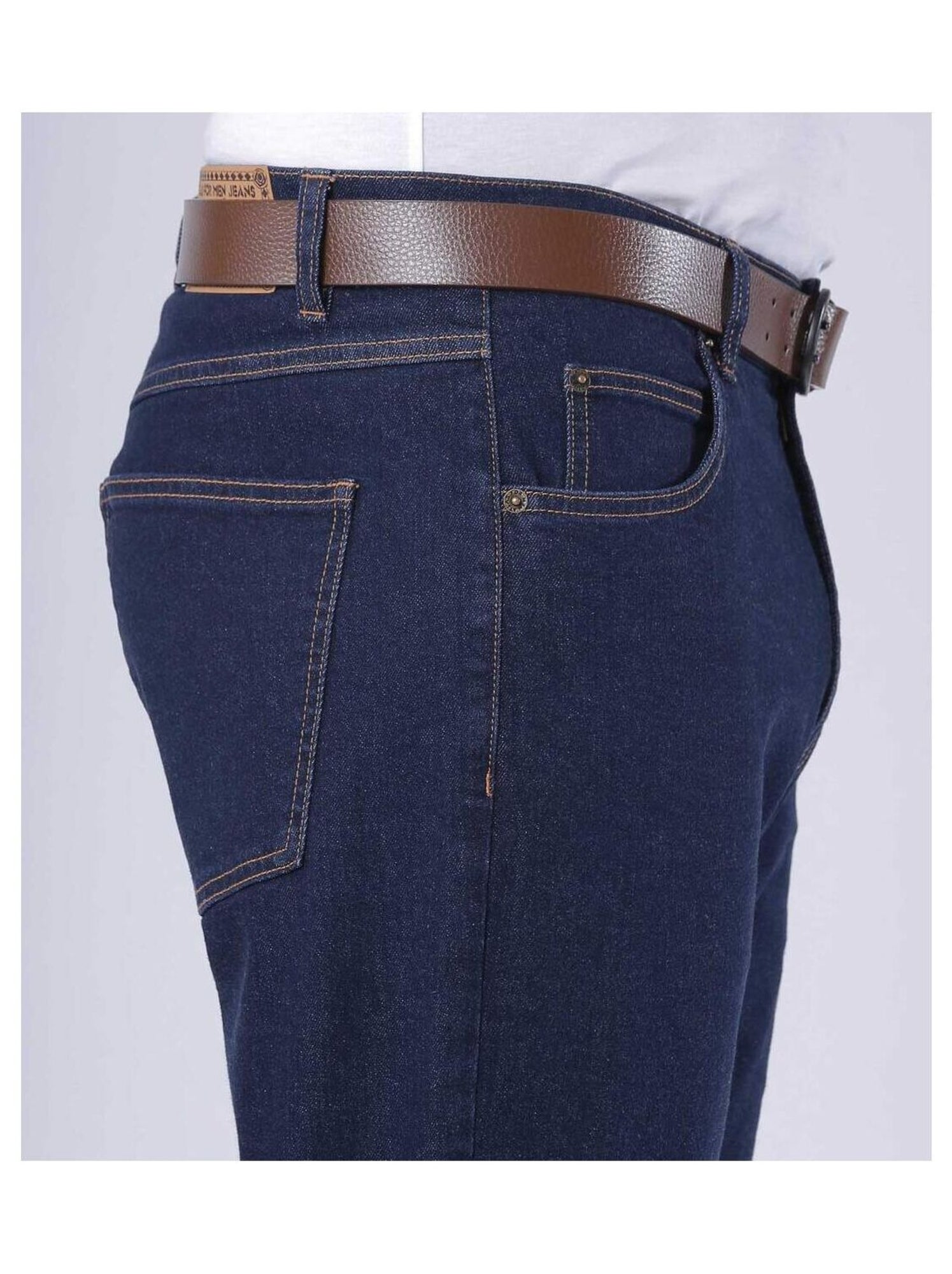 Jean Regular - ATLAS FOR MEN - Bleu foncé