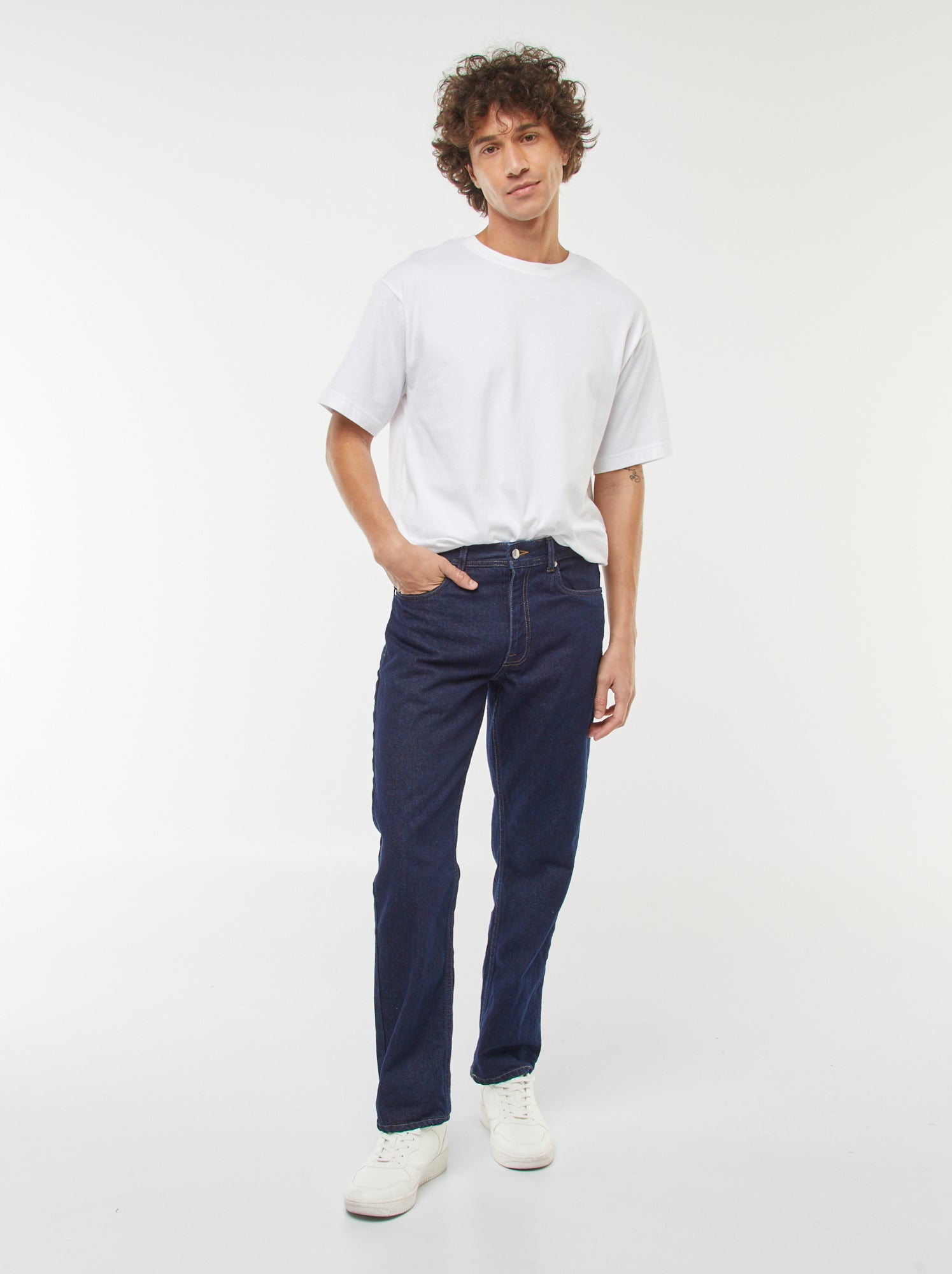 Jean regular - Fabriqué en France - Bleu