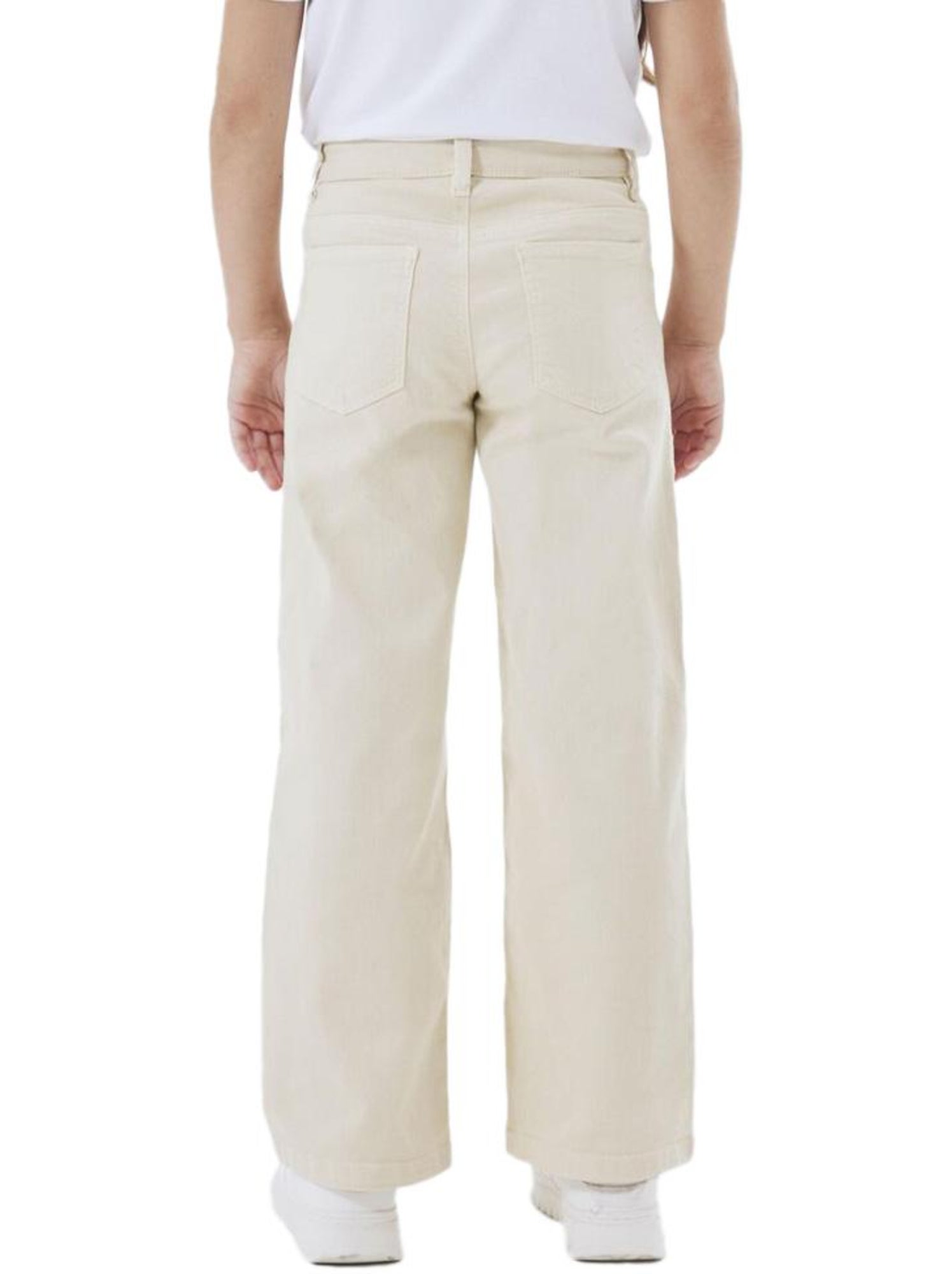 Jean regular fille name it - Beige