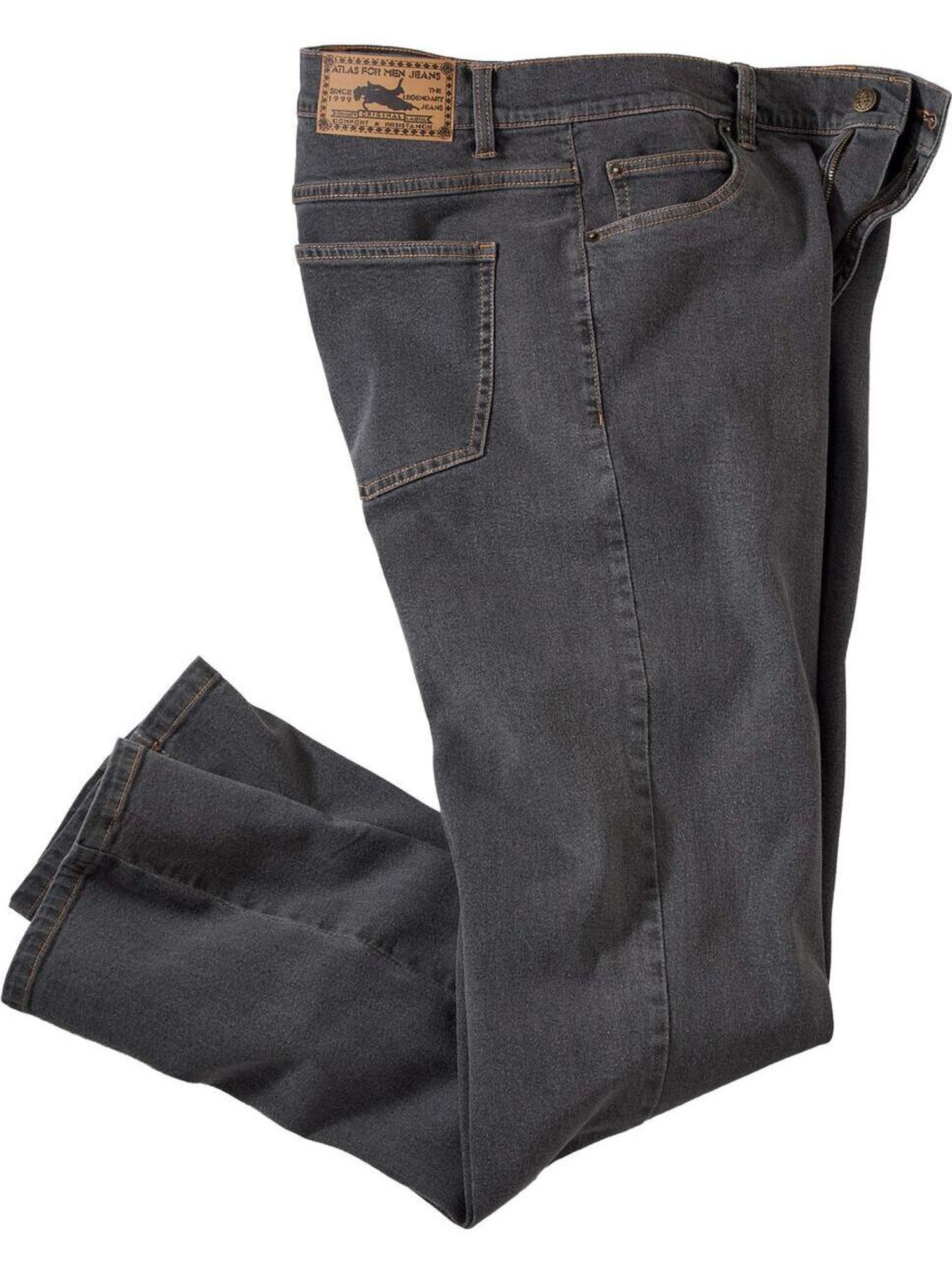 Jean stretch regular - atlas for men - Gris