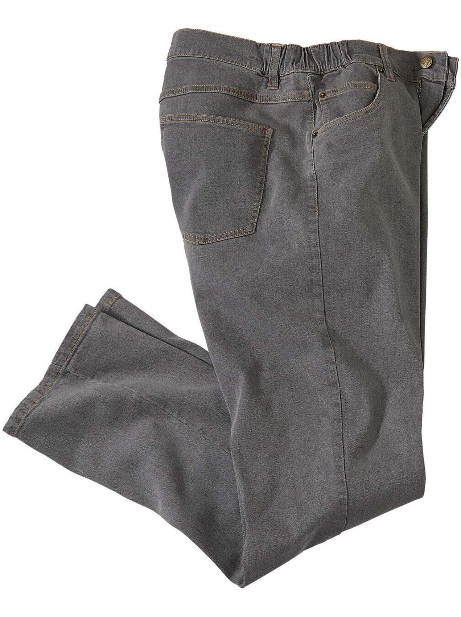 Jean Regular Stretch Confort - ATLAS FOR MEN - Gris