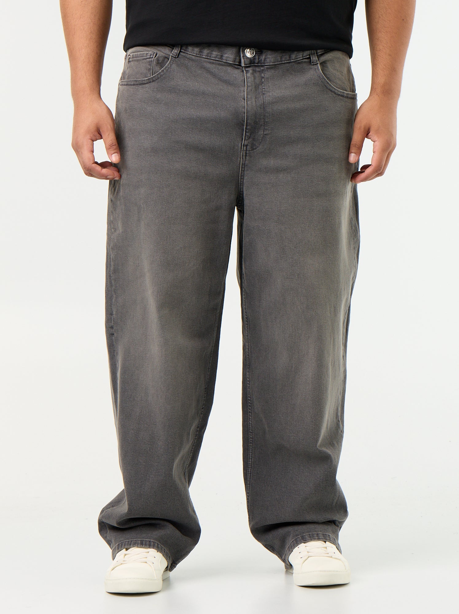 Jean size+ coupe relaxed - Gris (FXD18_1)