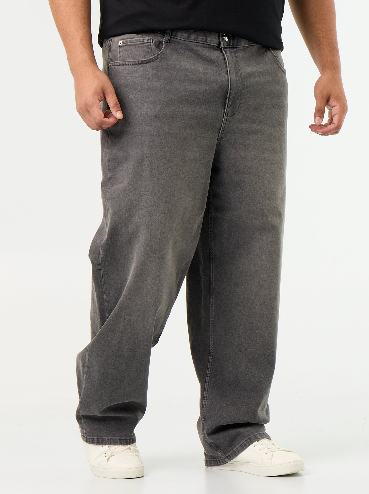 Jean size+ coupe relaxed - Gris (FXD18_1)