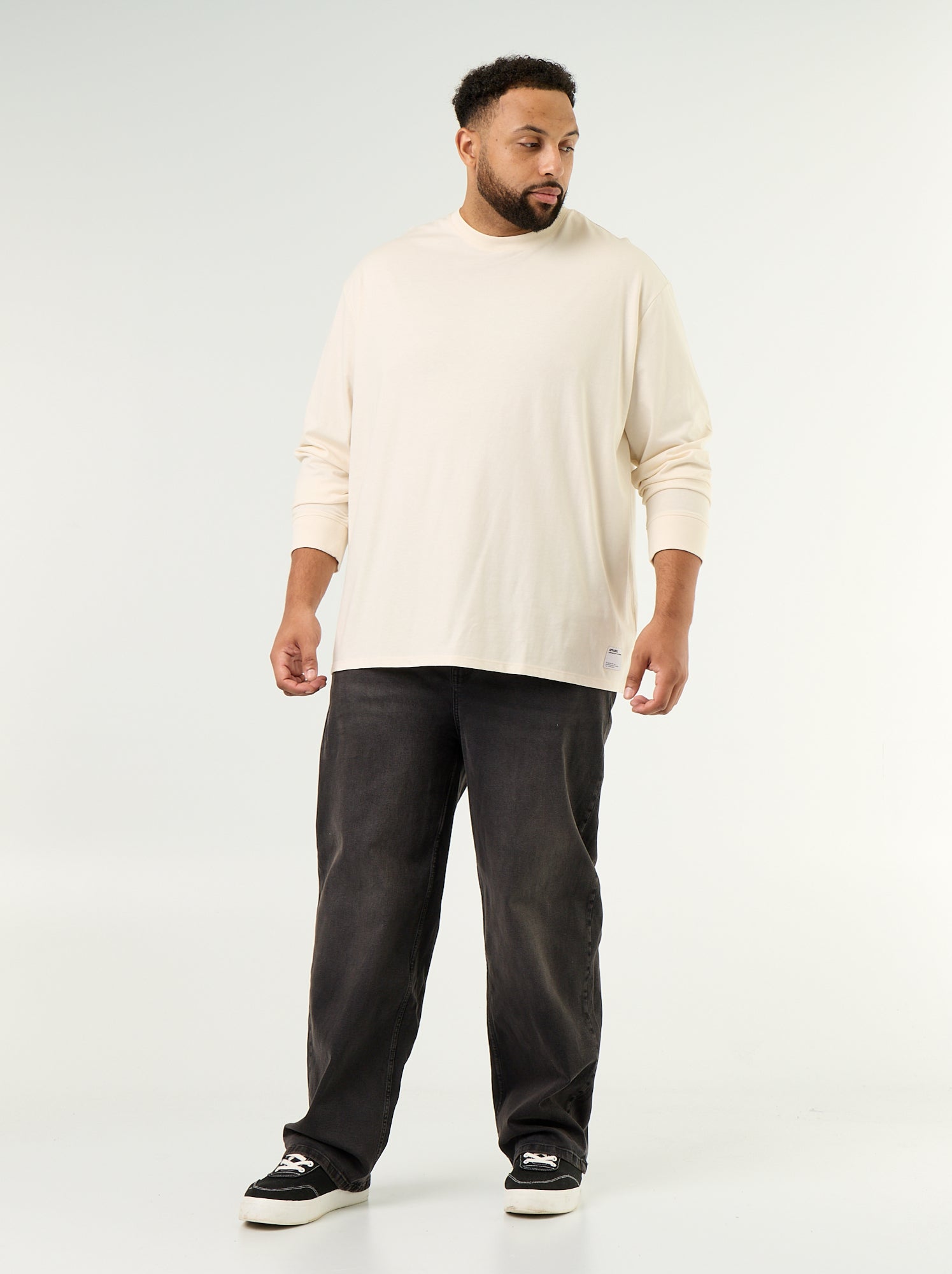 Jean size+ coupe relaxed - Gris (FXD18_2)