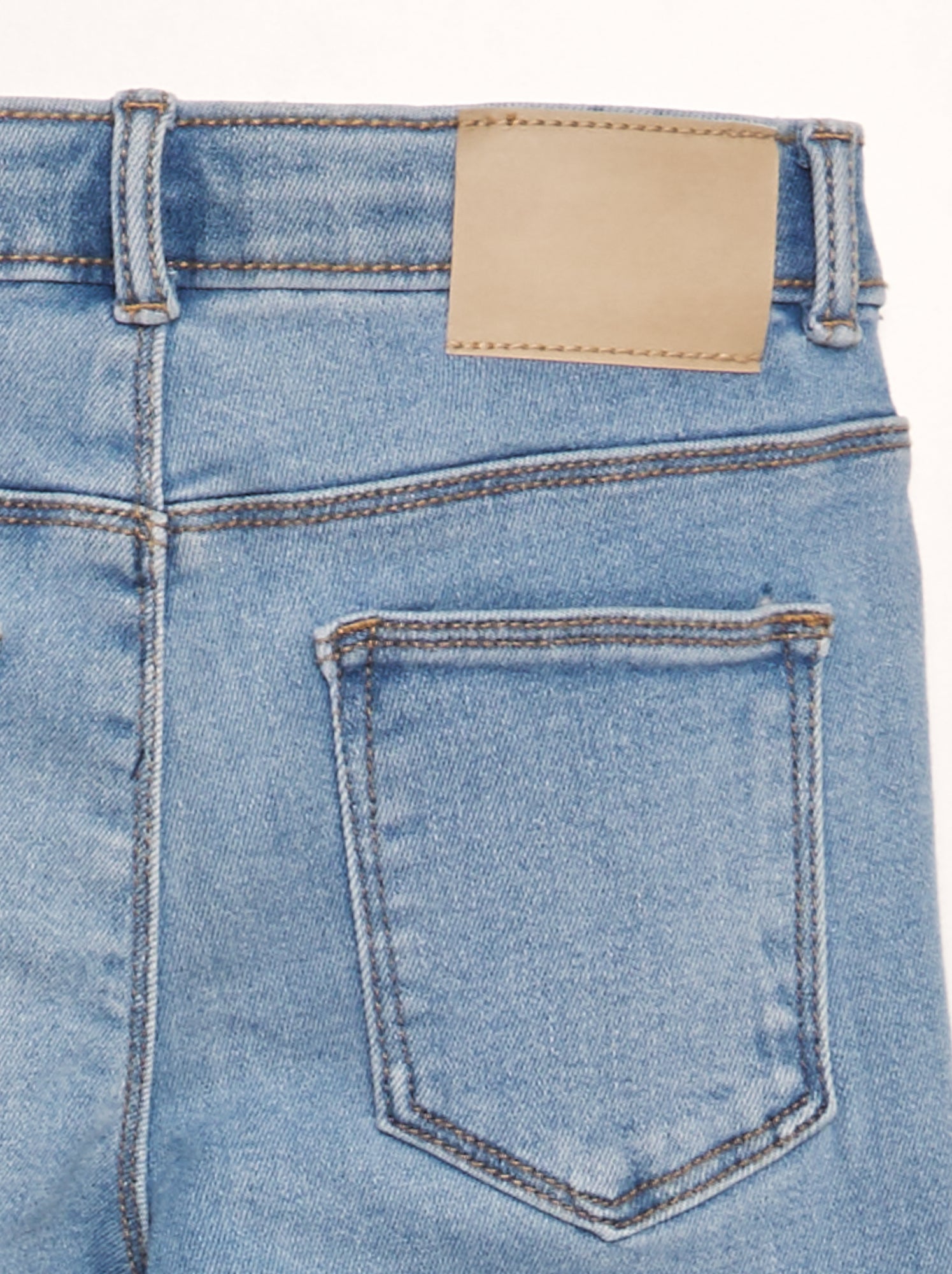 jean skinny 5 poches - Bleu (BTL82_1)