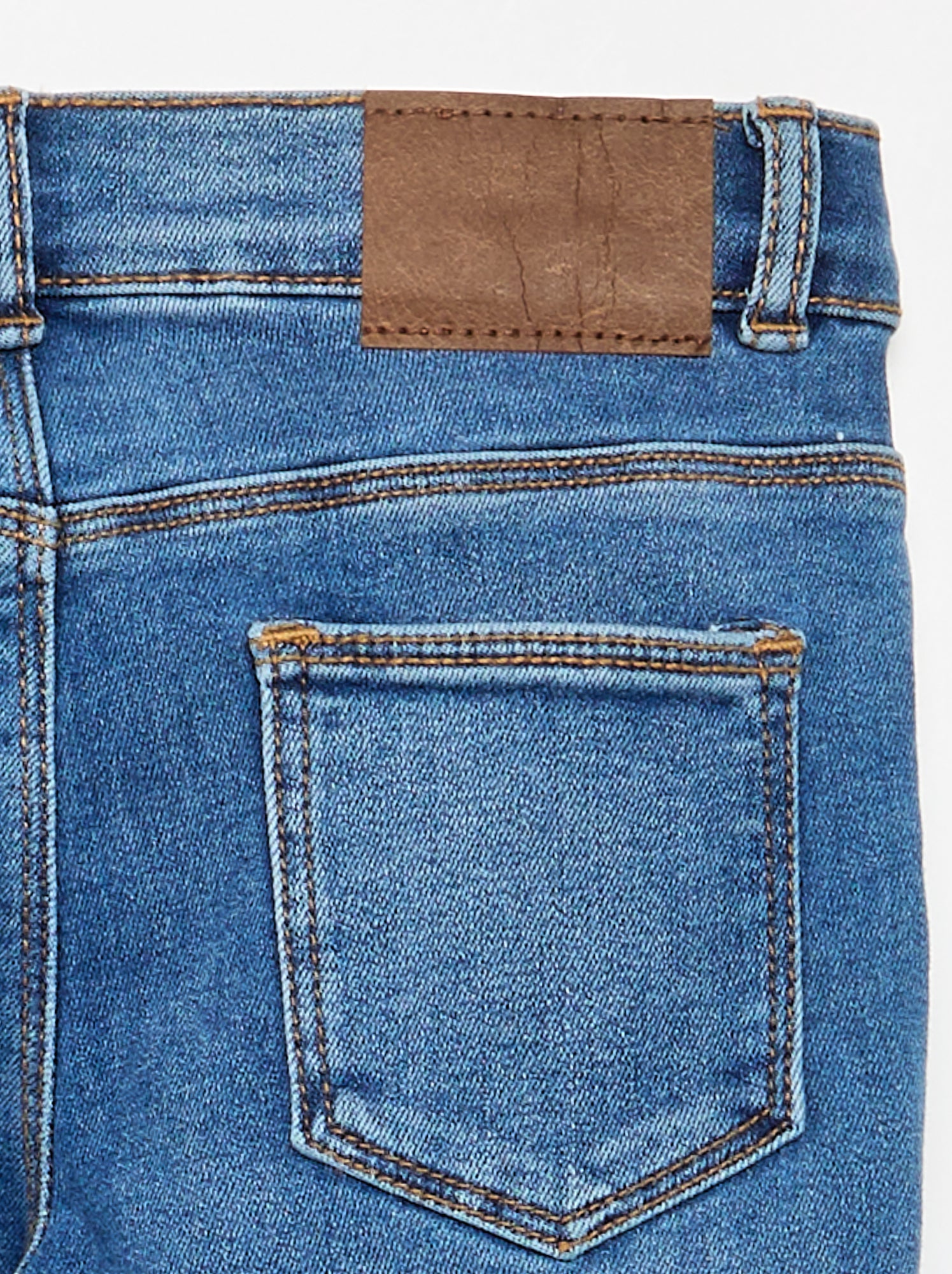 jean skinny 5 poches - Bleu (BTL82_5)