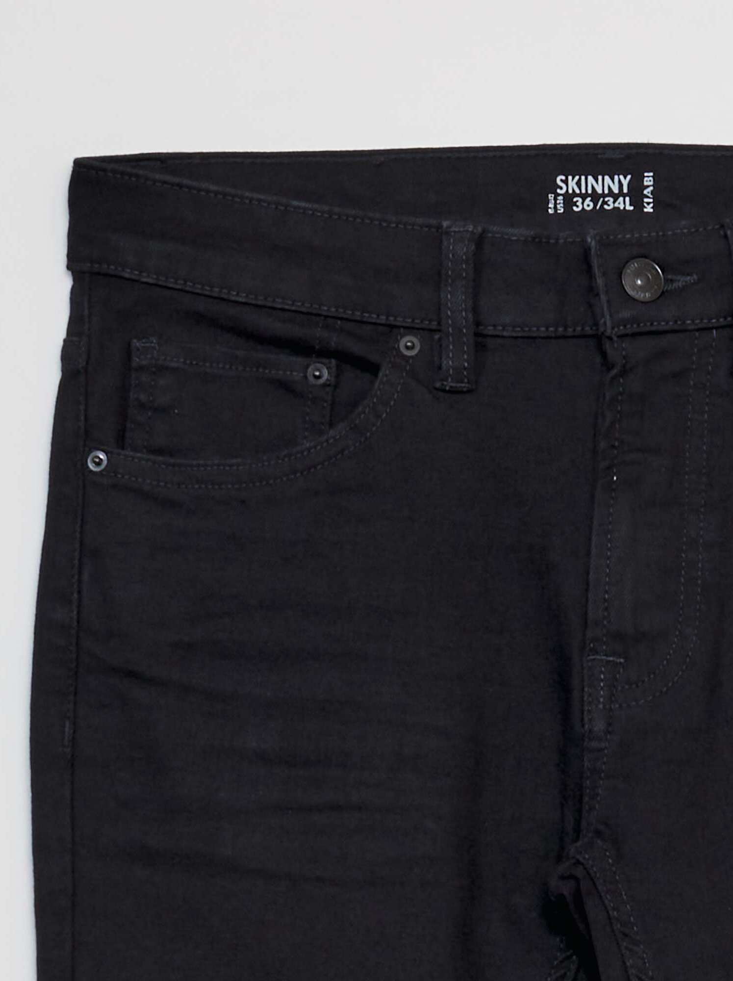 Jean skinny - L34 - Noir