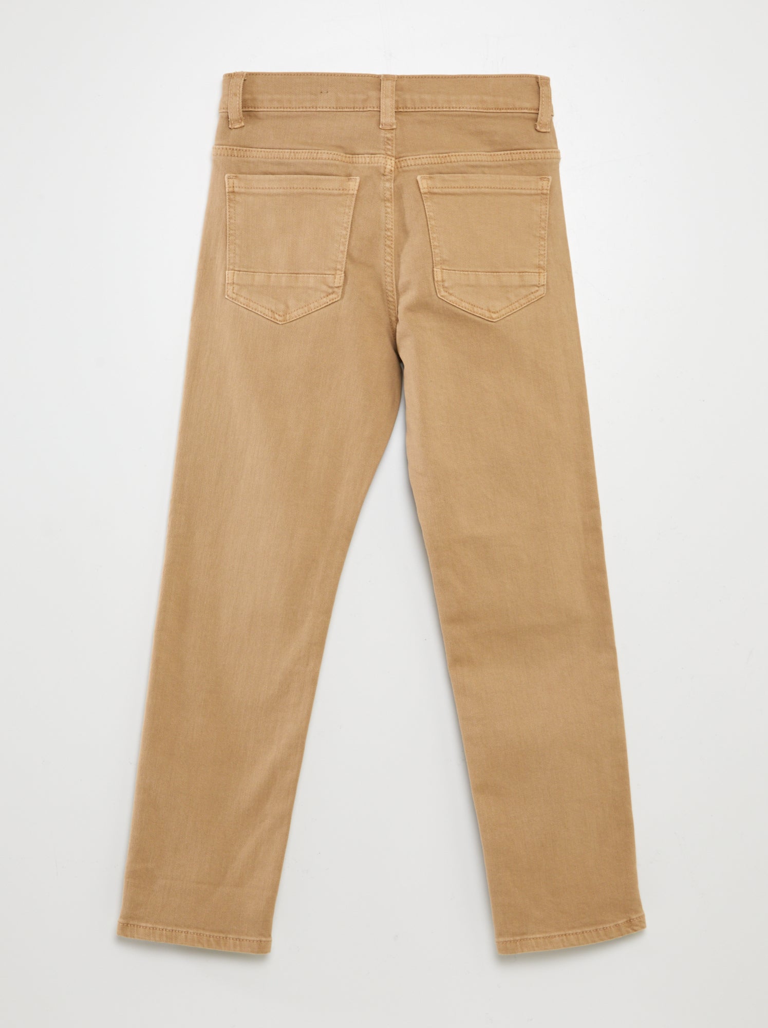 Jean slim à 5 poches - Beige (ZJ379_44)